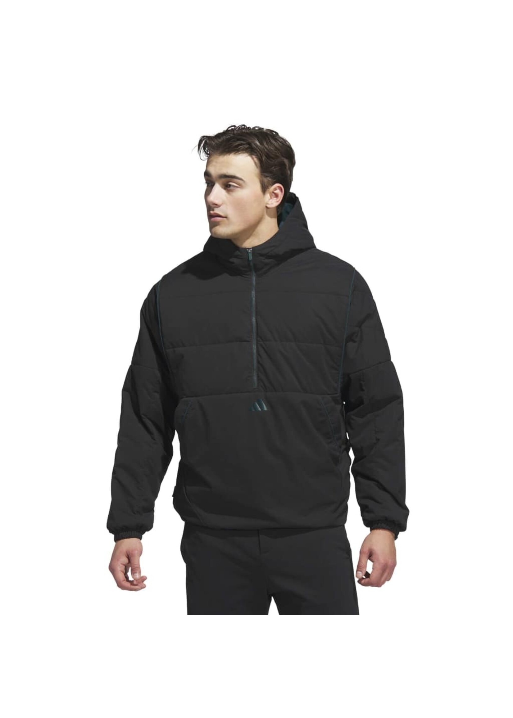 Adidas Adidas - Beyond Twistweave Half-Zip Filled Loose Jacket  - Zwart (Black)