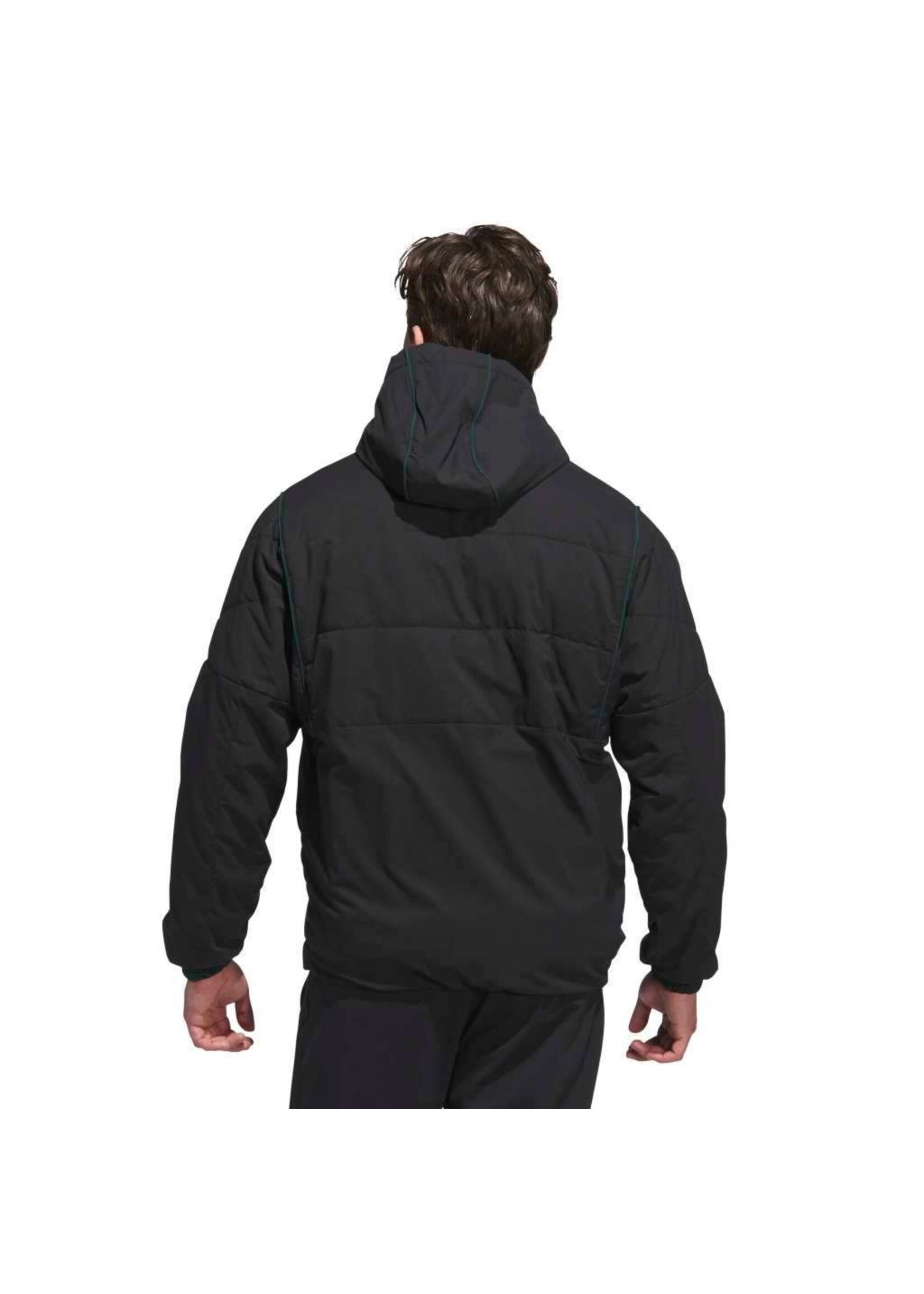 Adidas Adidas - Beyond Twistweave Half-Zip Filled Loose Jacket  - Zwart (Black)