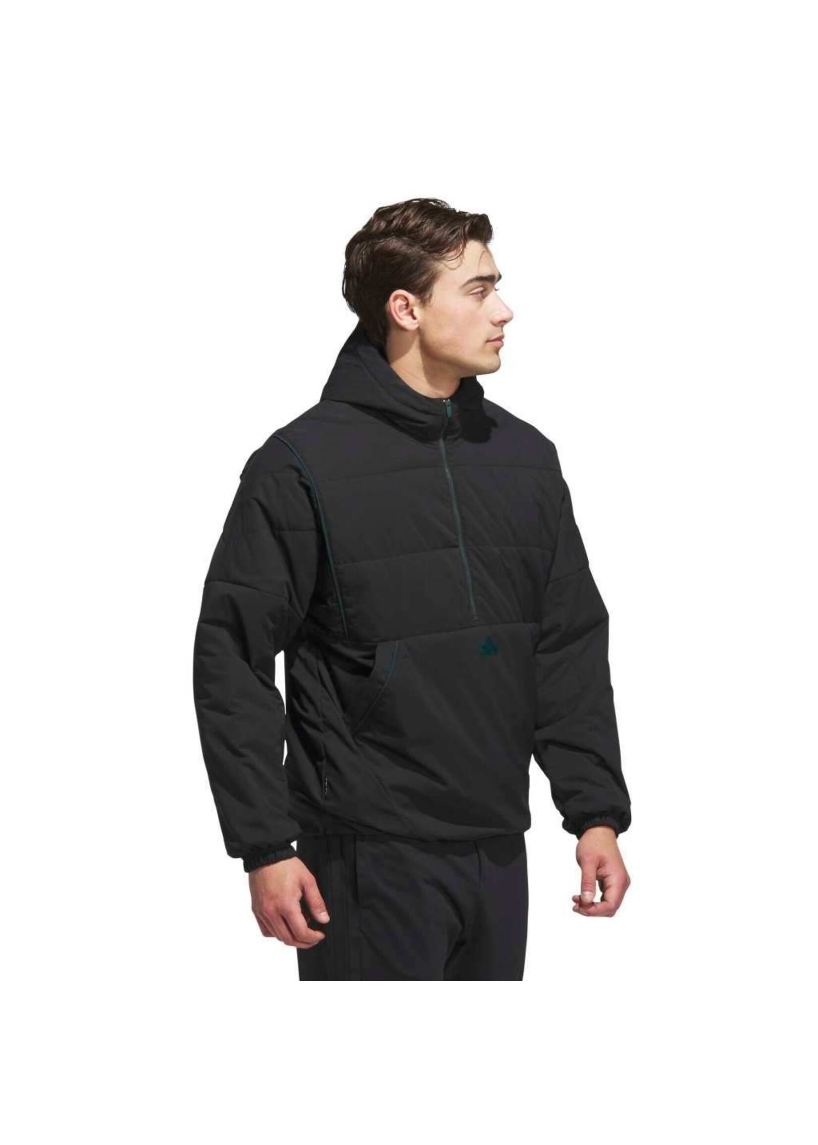 Adidas Adidas - Beyond Twistweave Half-Zip Filled Loose Jacket  - Zwart (Black)