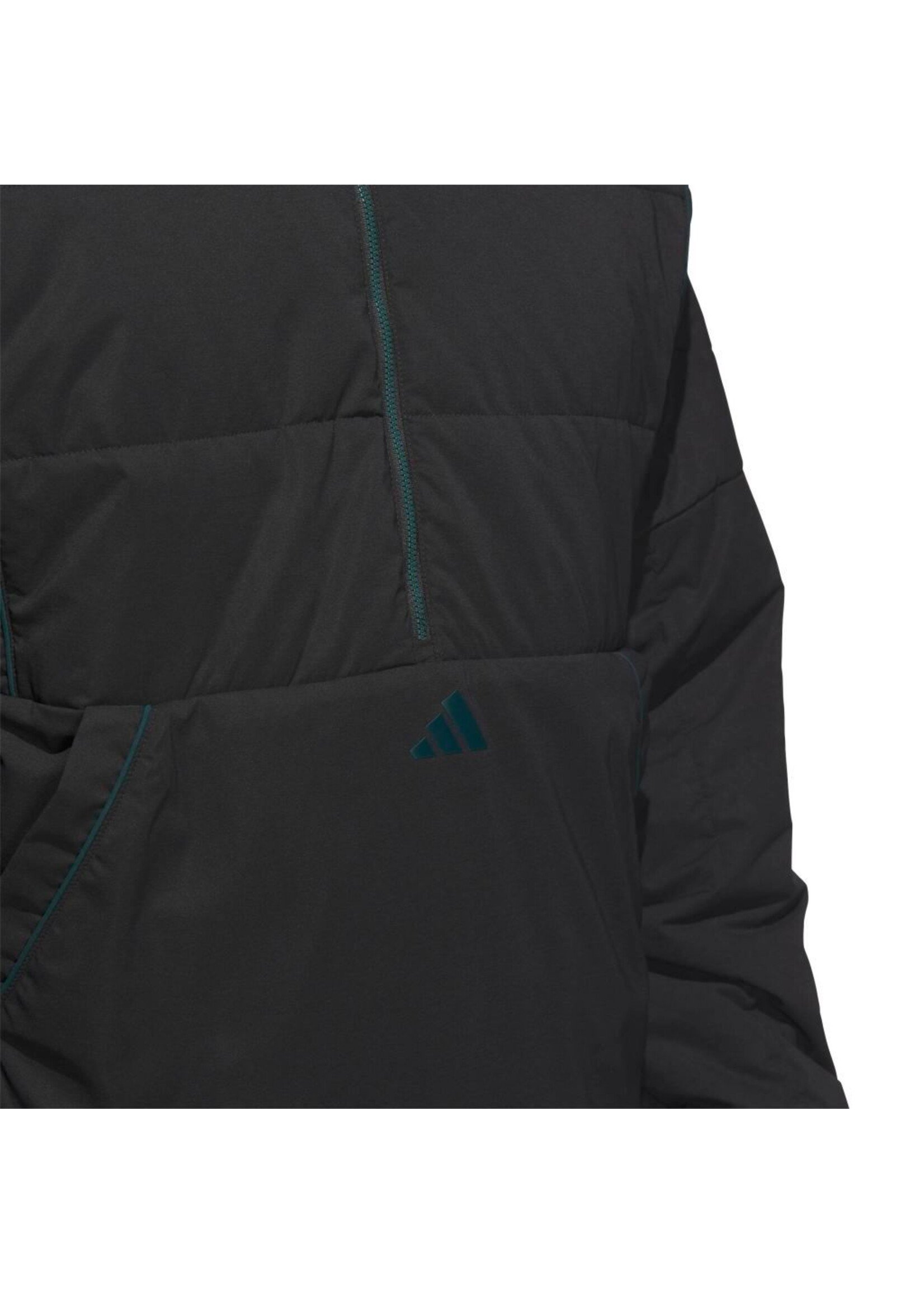 Adidas Adidas - Beyond Twistweave Half-Zip Filled Loose Jacket  - Zwart (Black)