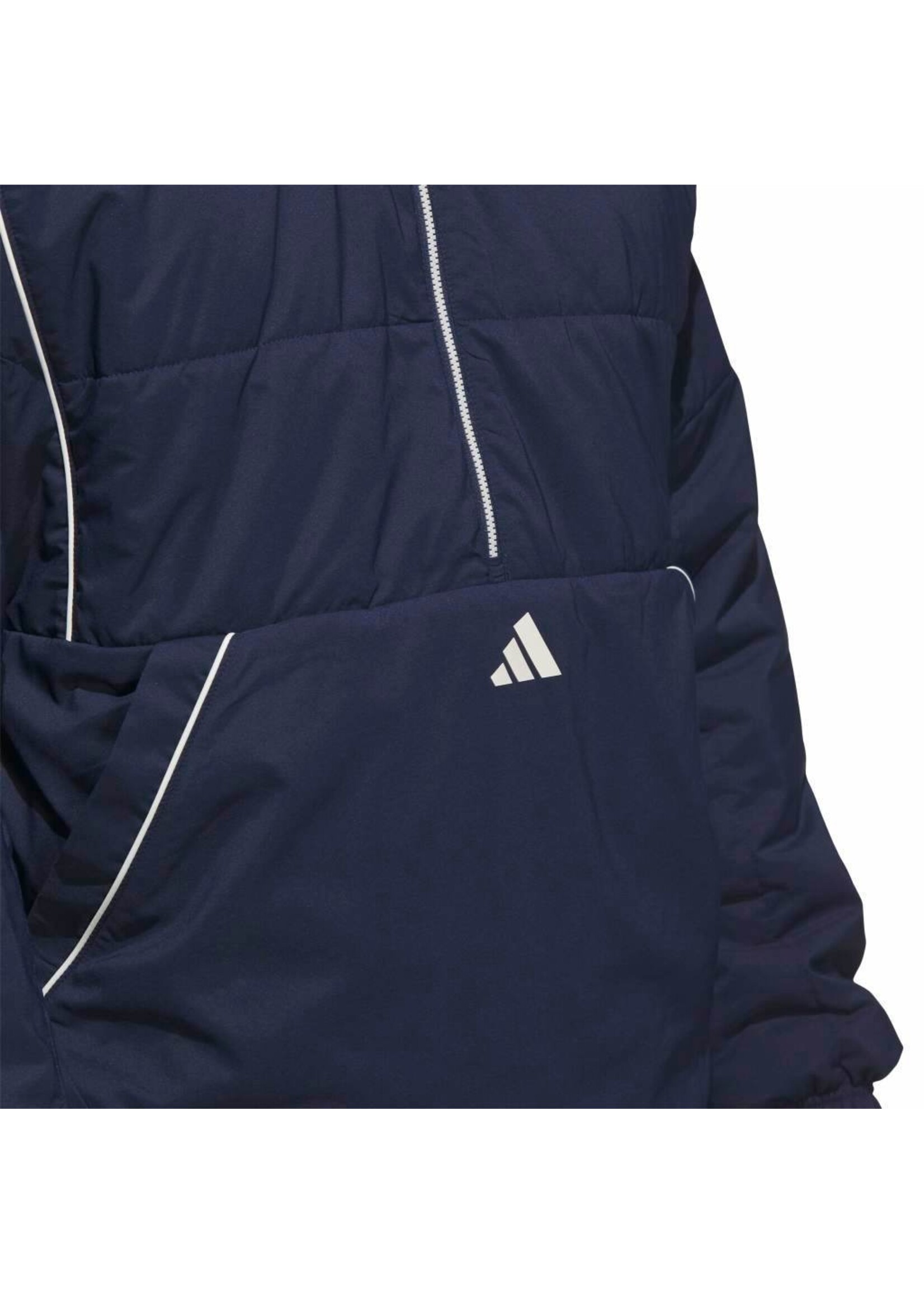 Adidas Adidas - Beyond Twistweave Half-Zip Filled Loose Jacket  - Blauw (Collegiate Navy)