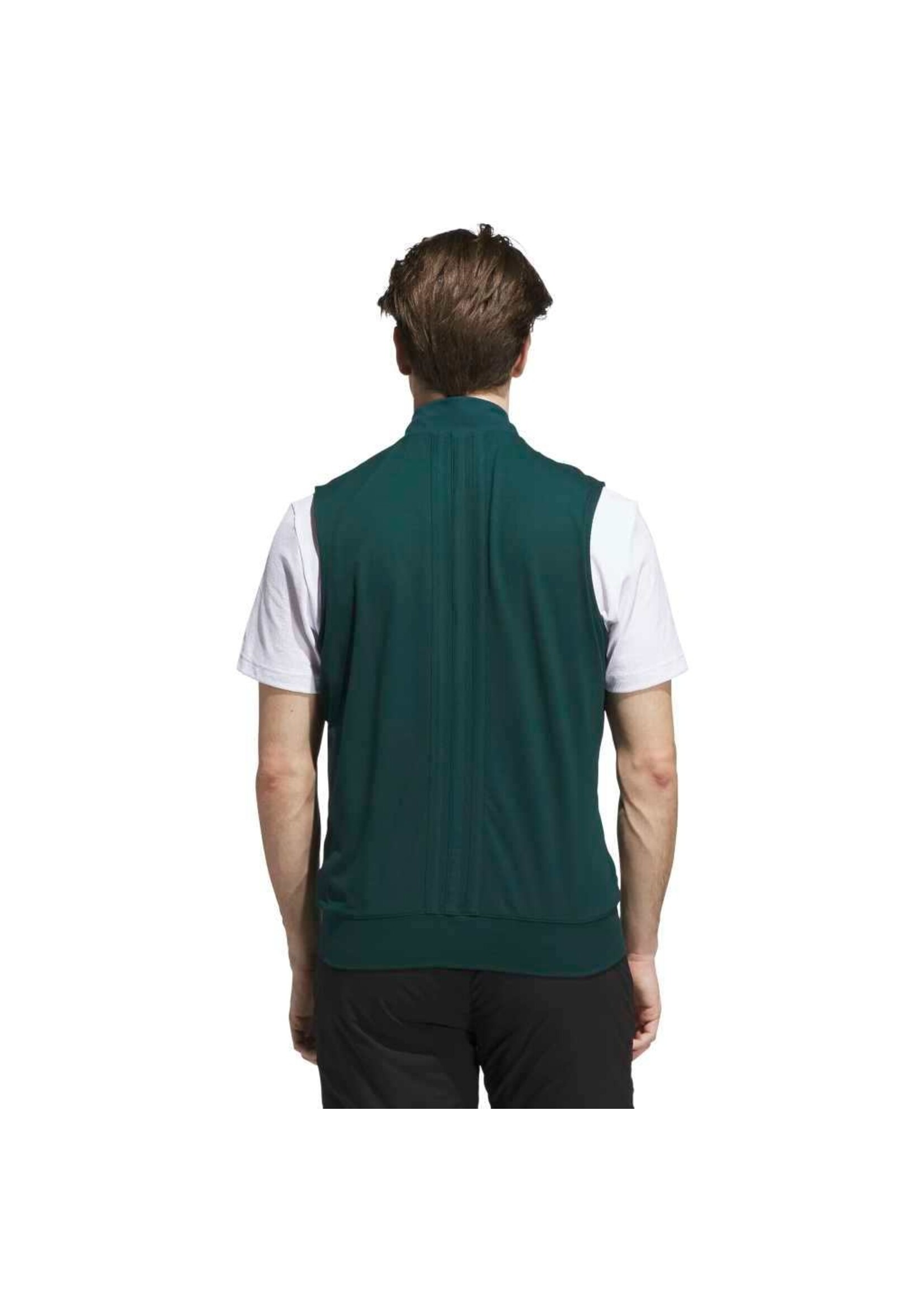 Adidas Adidas - Ultimate365 Tour Full Zip Vest  - Groen (Aurora Ivy)