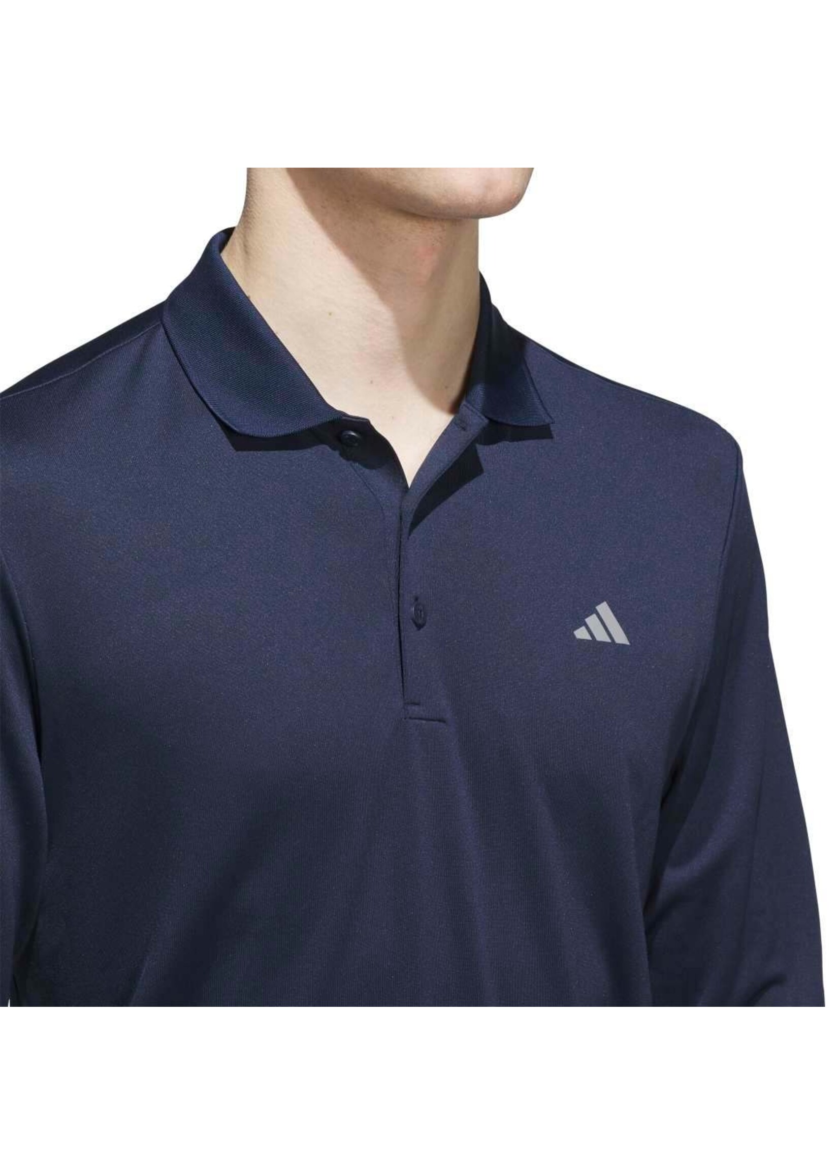 Adidas Adidas - Ultimate365 Cold.Rdy Long Sleeve  Polo Shirt - Blauw (Collegiate Navy)