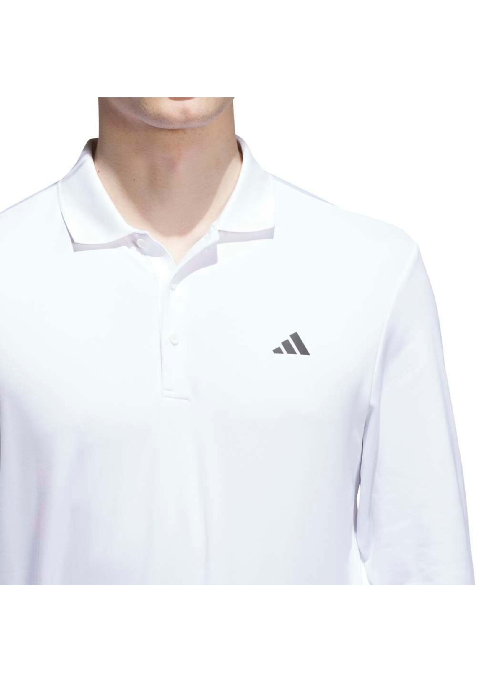 Adidas Adidas - Ultimate365 Cold.Rdy Long Sleeve  Polo Shirt - Wit (White)