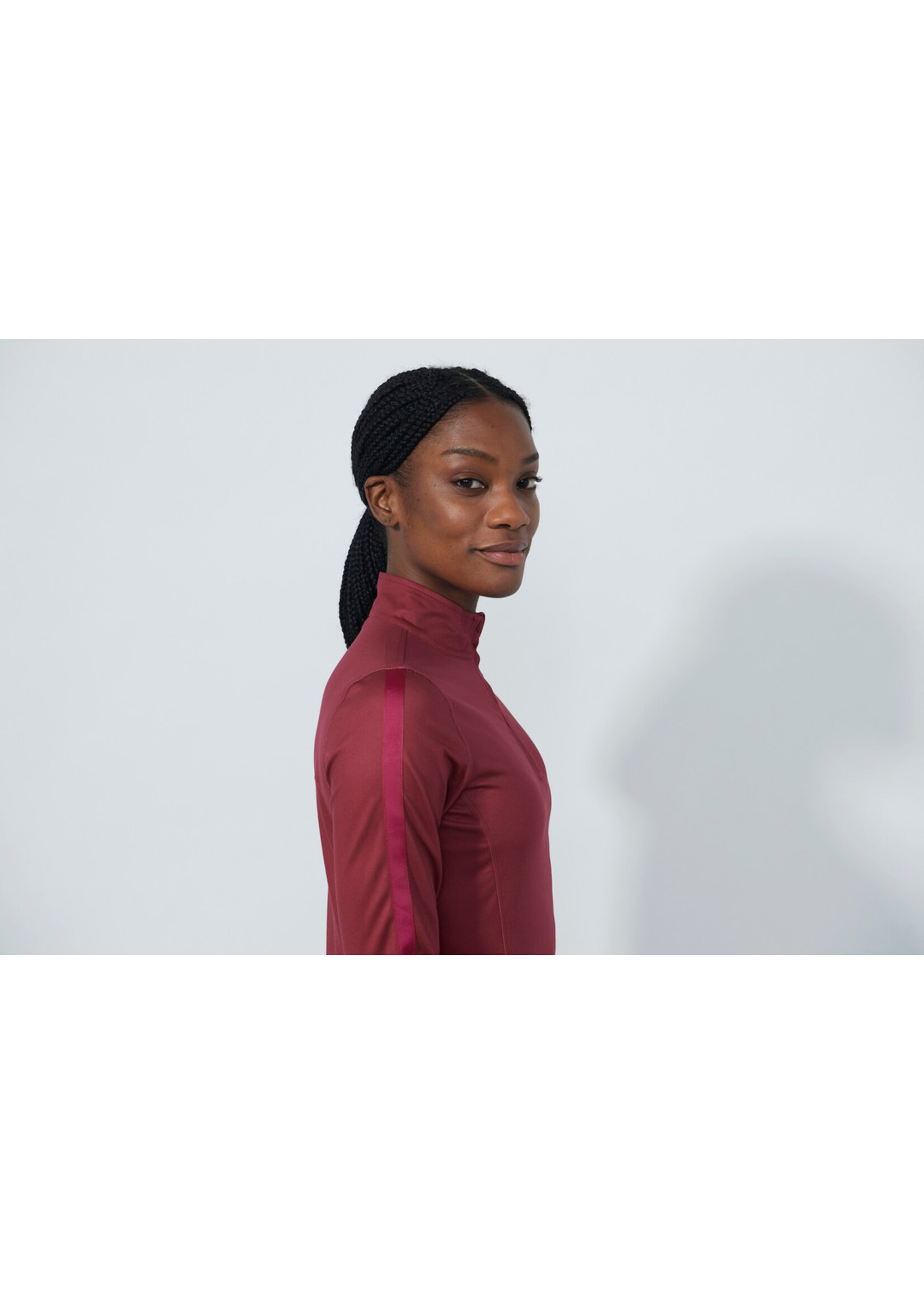 Daily Sports Daily - Anna Long-Sleeved Top - Winery (892)