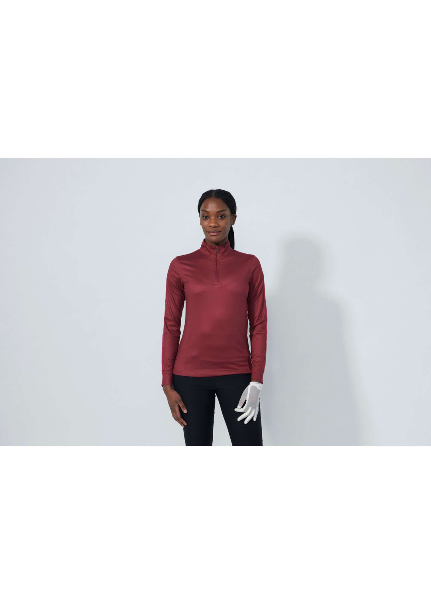 Daily Sports Daily - Anna Long-Sleeved Top - Winery (892)