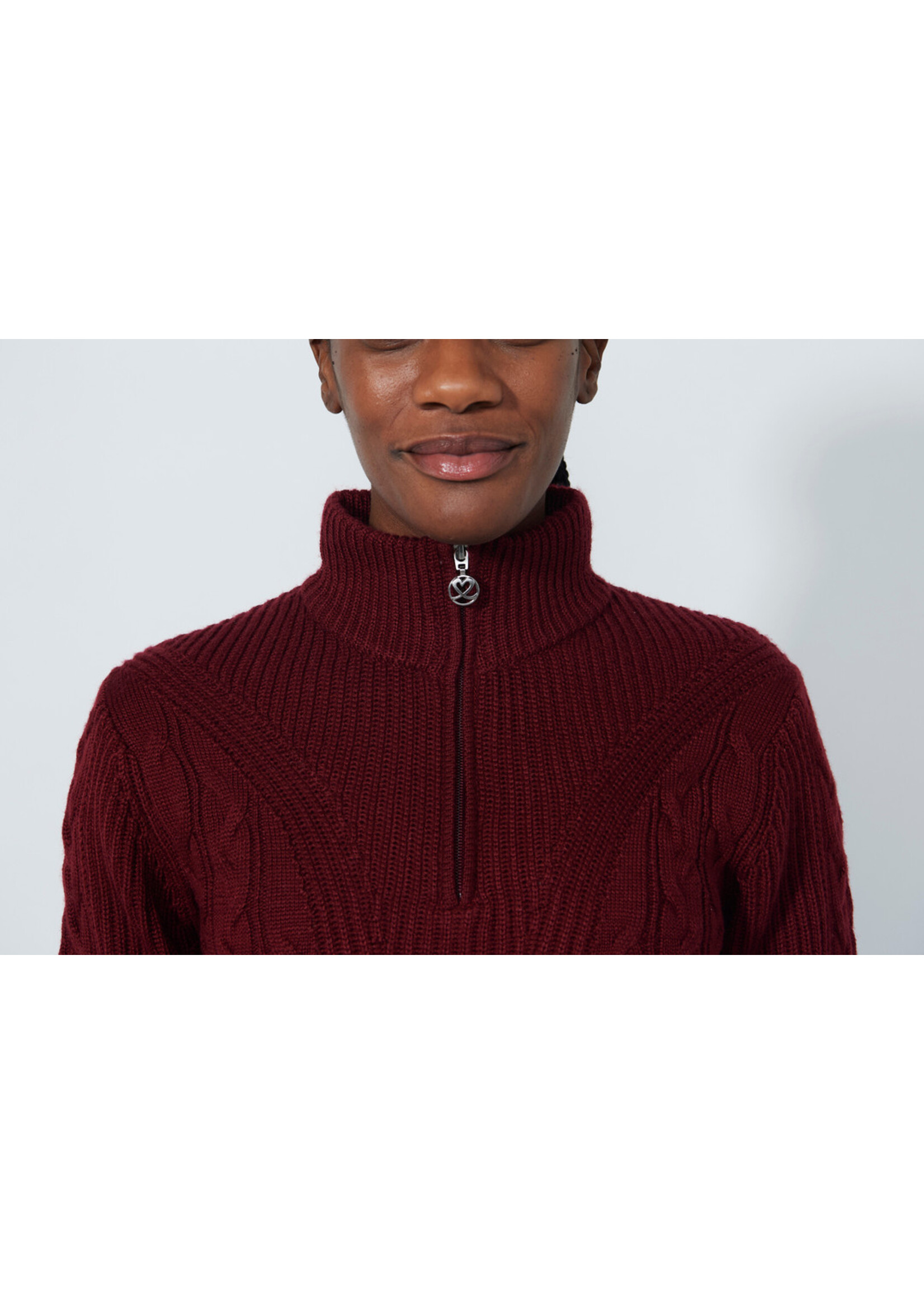 Daily Sports Daily - Cable Pullover Unlined - Winery (892)