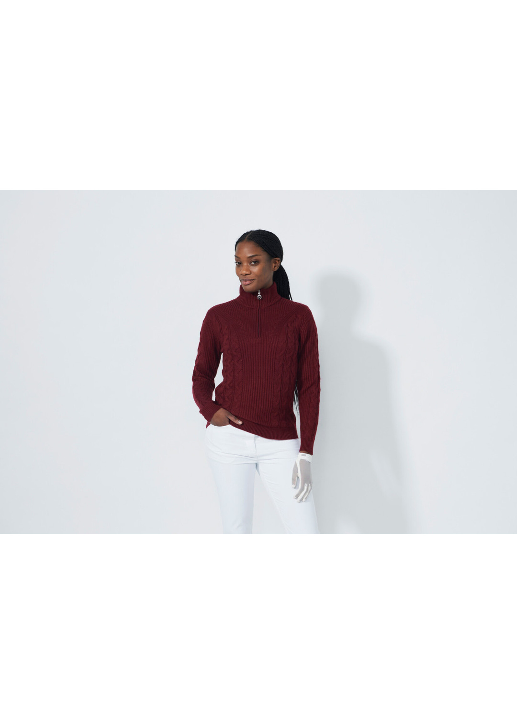 Daily Sports Daily - Cable Pullover Unlined - Winery (892)