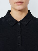 Daily Sports Daily - Graphic Jaquard Short-Sleeved Top - Black (999)