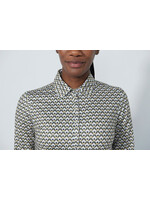 Daily Sports Daily - Air Long Sleeve Polo Shirt - Diamond Geo (195)