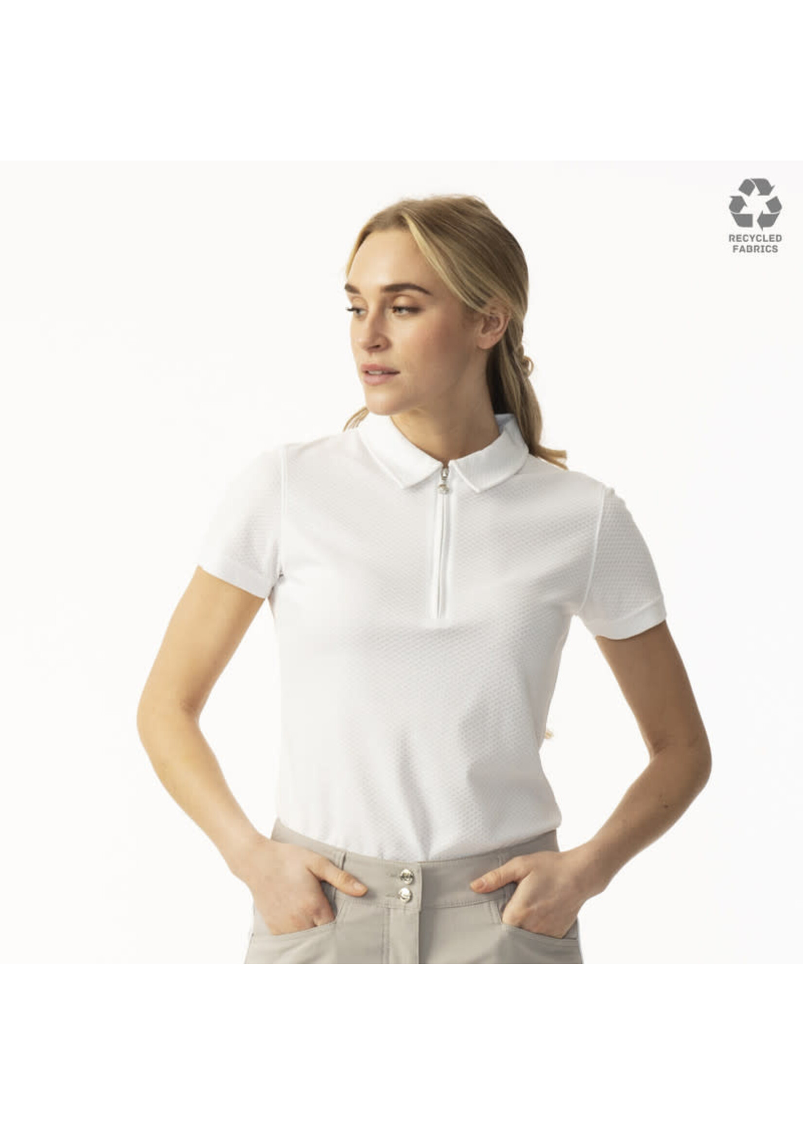 Daily Sports Daily Peoria Polo - 100 - White