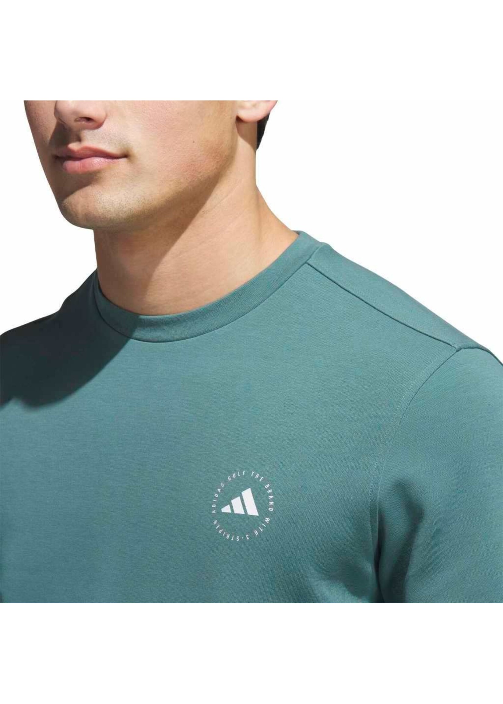 Adidas Adidas - Core Crew Sweater - Groen (Preloved Teal)