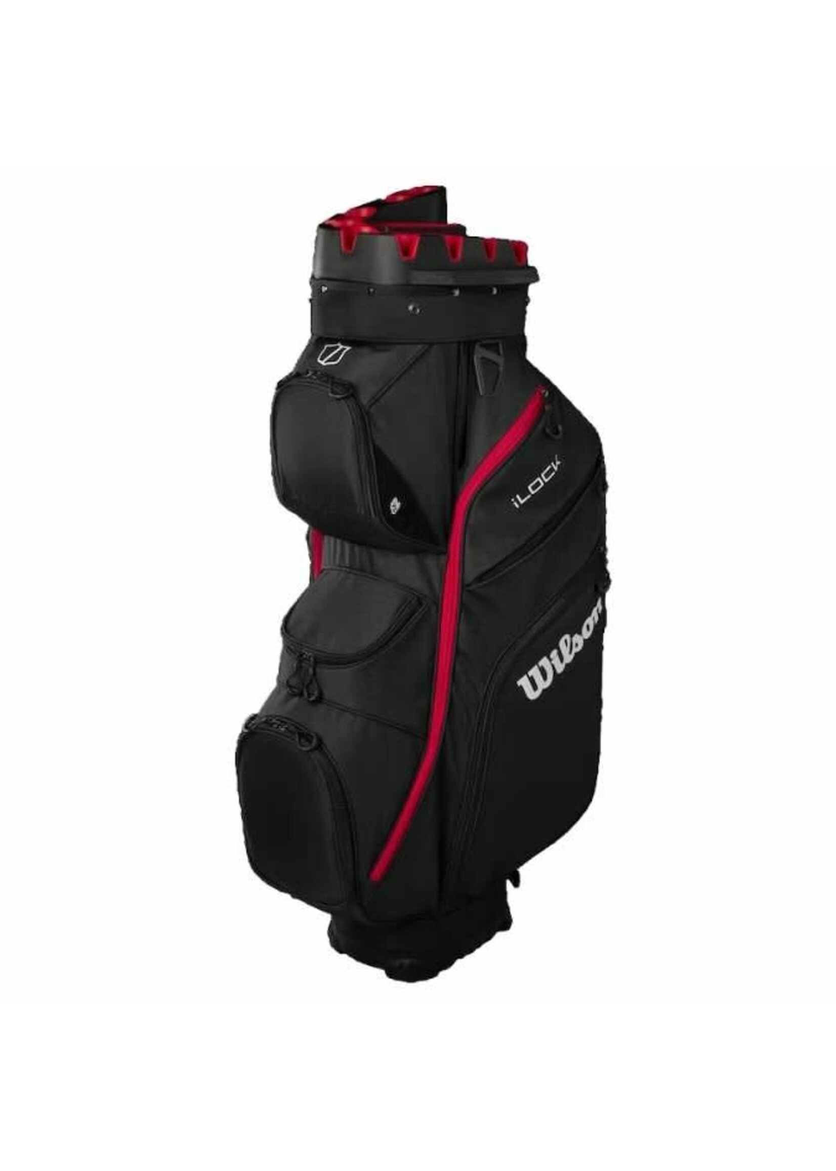 Wilson Wilson I-LOCK Cartbag - Black Red
