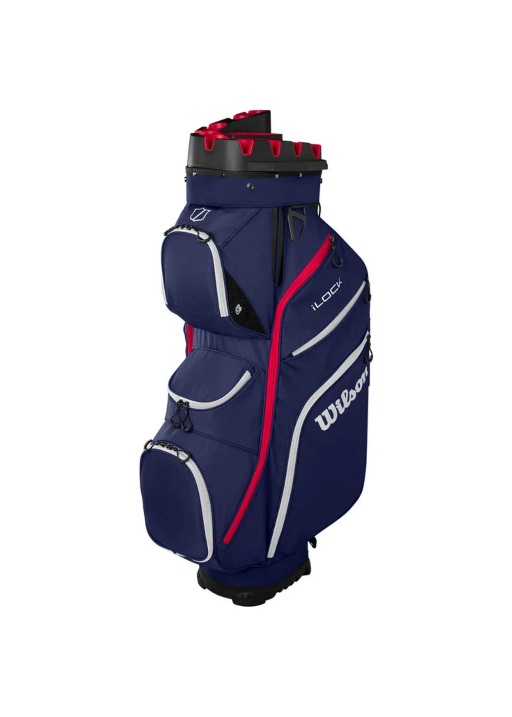 Wilson Wilson I-LOCK Cartbag - Navy/White/Red