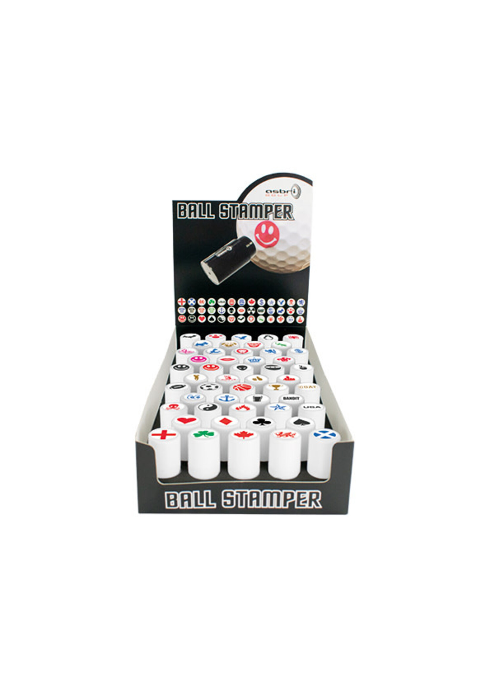 Asbri Asbri Ball Stamper (assorti/per stuk)