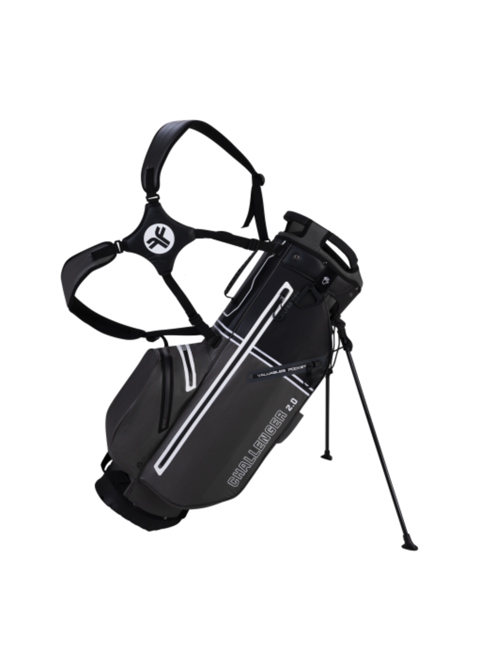 FastFold Fastfold Challenger 9.5" Standbag UltraDry - Black/Charcoal/White