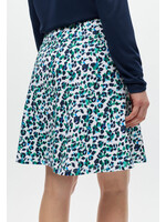 Rohnisch Rohnisch - Luna Long Skort - Leoprint Blue/Green