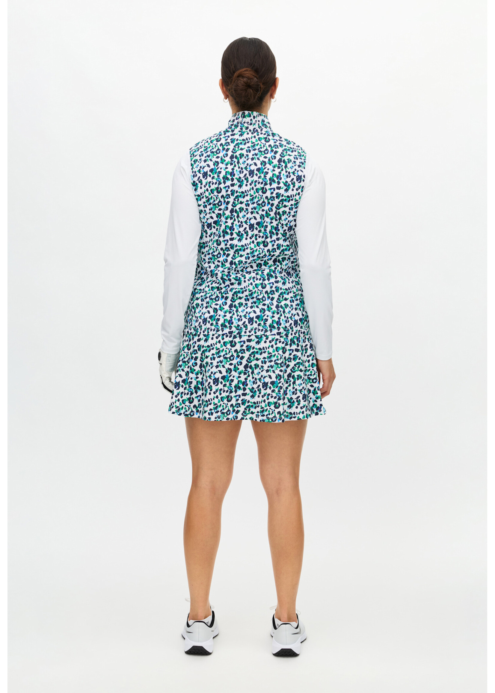 Rohnisch Rohnisch - Packable Ultralight Vest - Leoprint Blue/Green