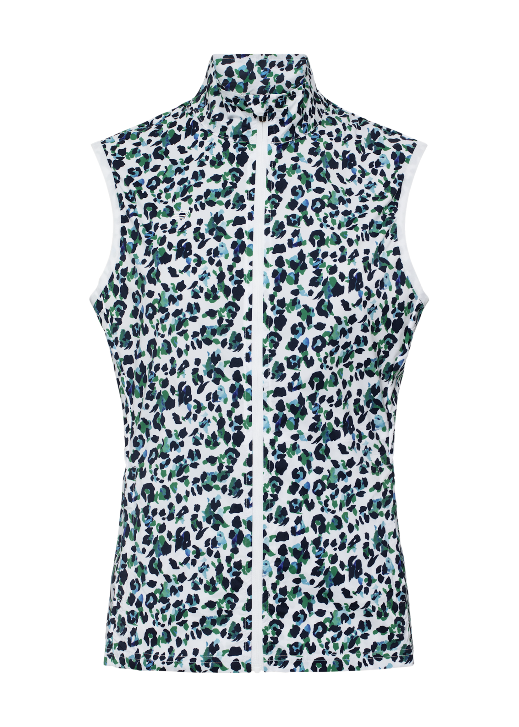 Rohnisch Rohnisch - Packable Ultralight Vest - Leoprint Blue/Green