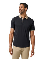 Travis Mathew Travis Mathew - All Day Social Club Polo - Black/Tan