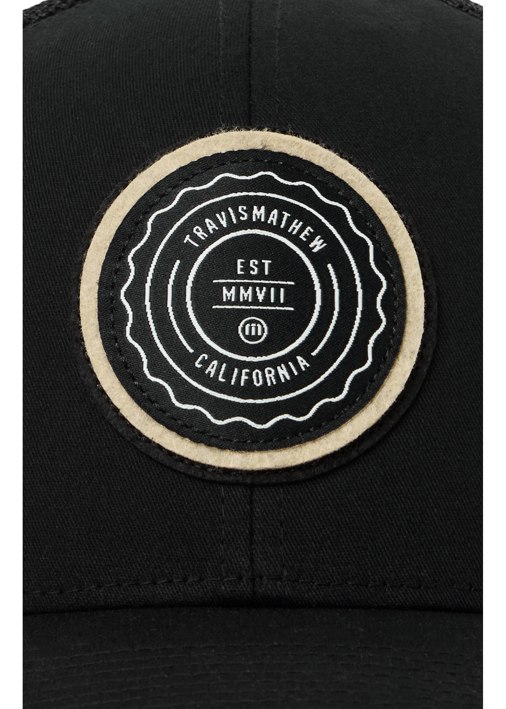 Travis Mathew Travis Mathew - The Patch Cap - Black/Tan