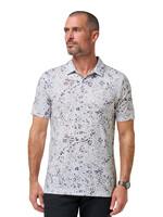 Travis Mathew Travis Mathew - Featherweight Chill Polo - White/Print