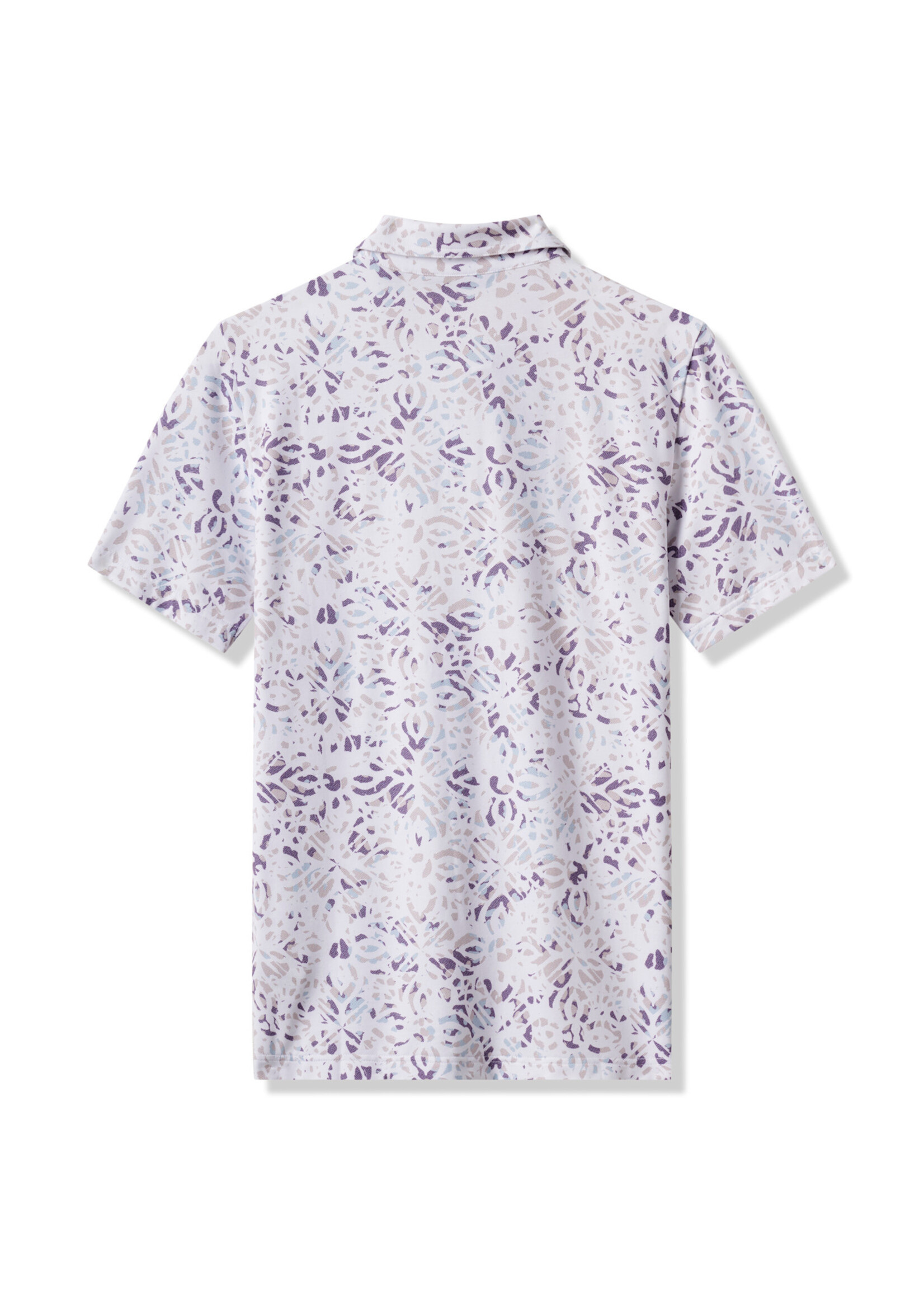 Travis Mathew Travis Mathew - Featherweight Chill Polo - White/Print