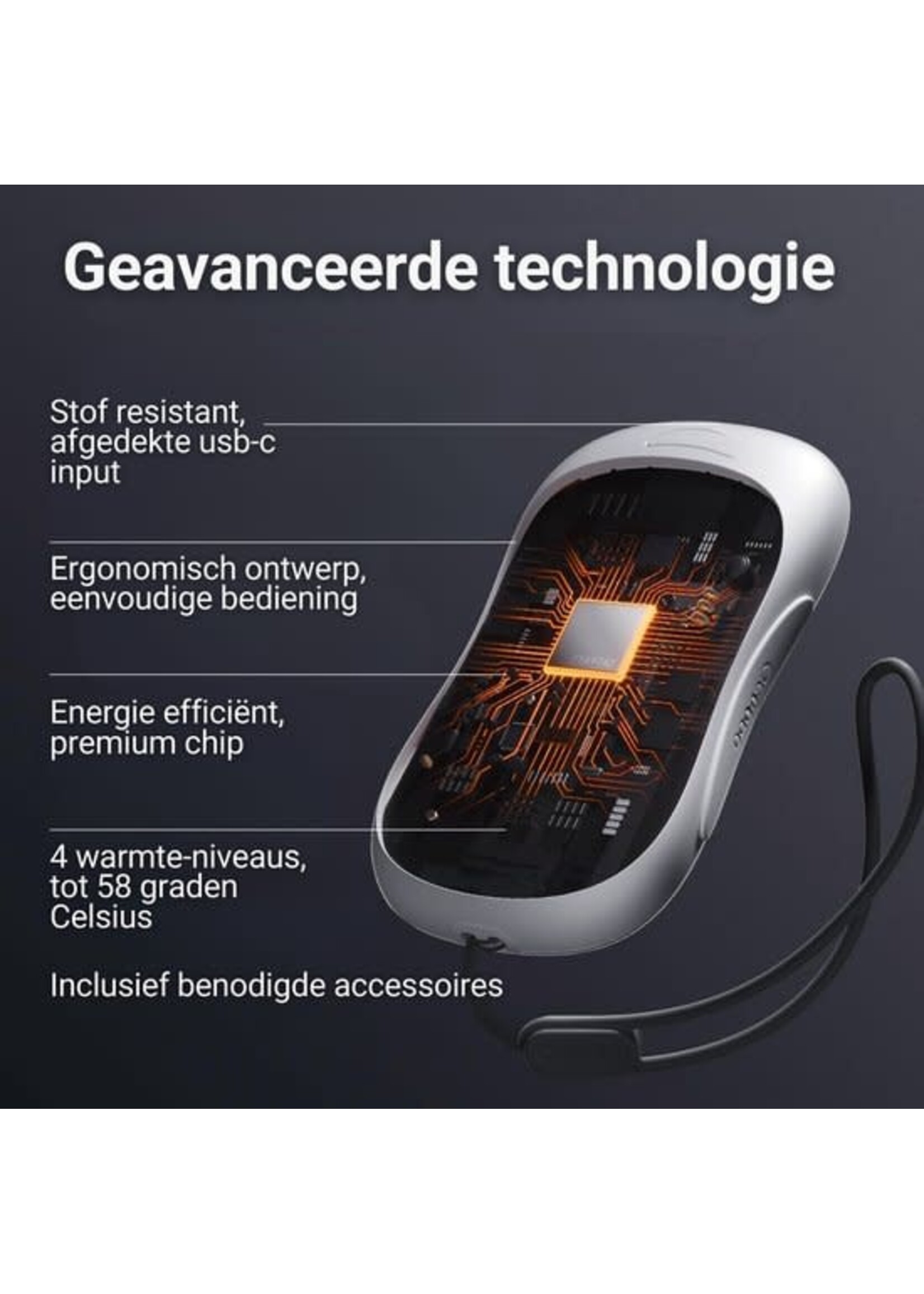 Ocoopa Ocoopa Handwarmer - UT3 PRO - 2-in-1 -