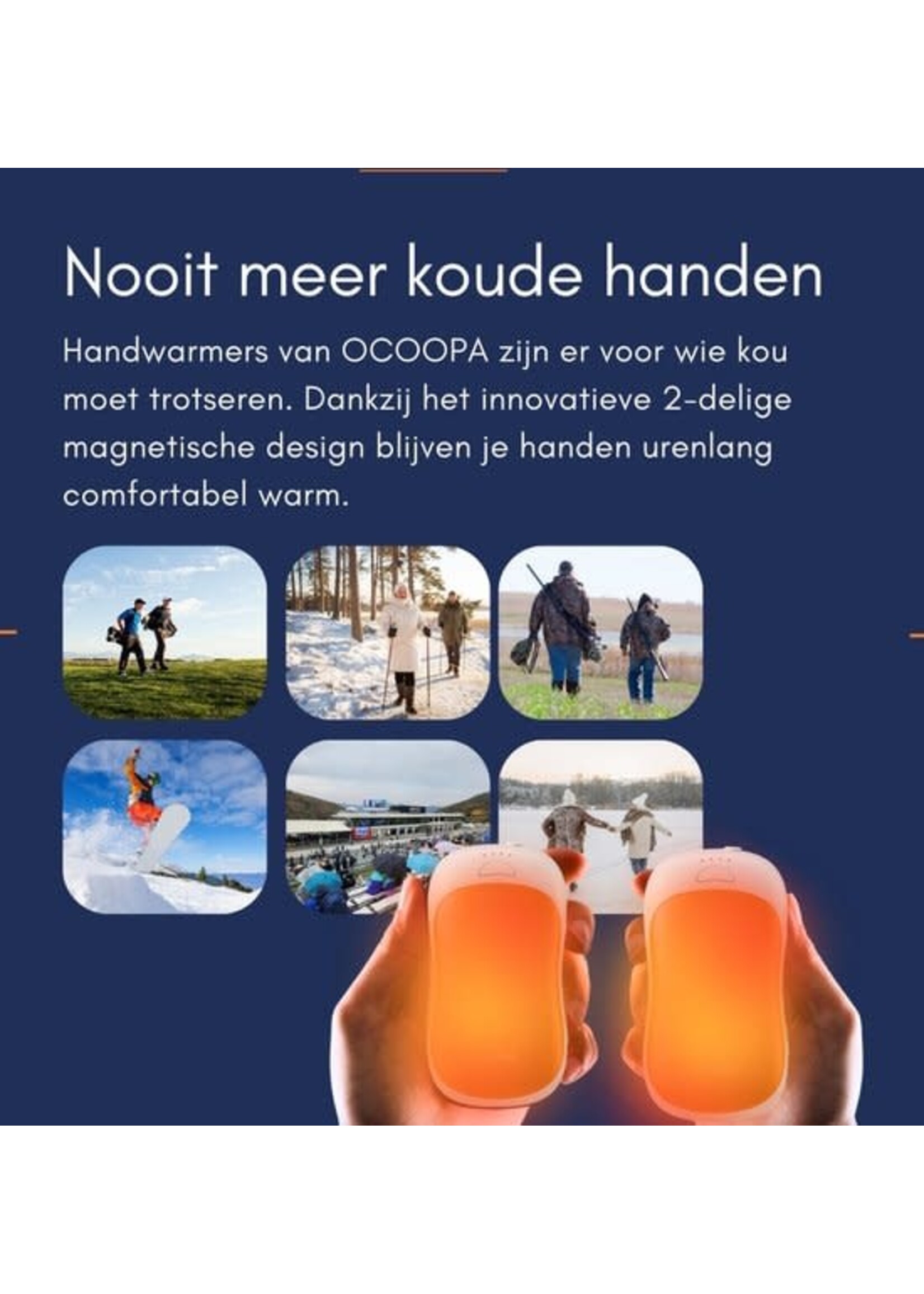 Ocoopa Ocoopa Handwarmer - UT3 PRO - 2-in-1 -