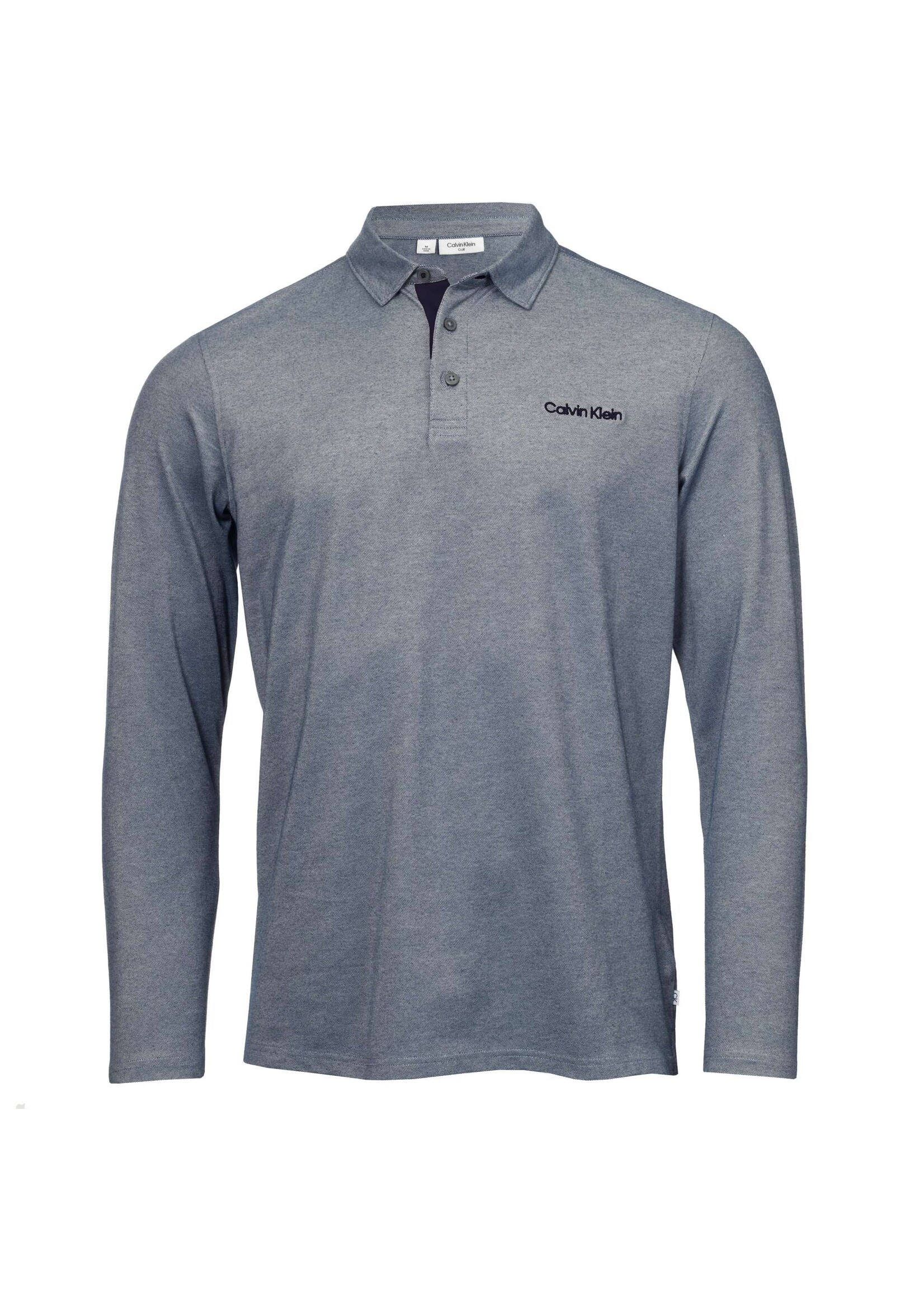 Calvin Klein Calvin Klein Medina Longsleeve Polo - Sand Marl S