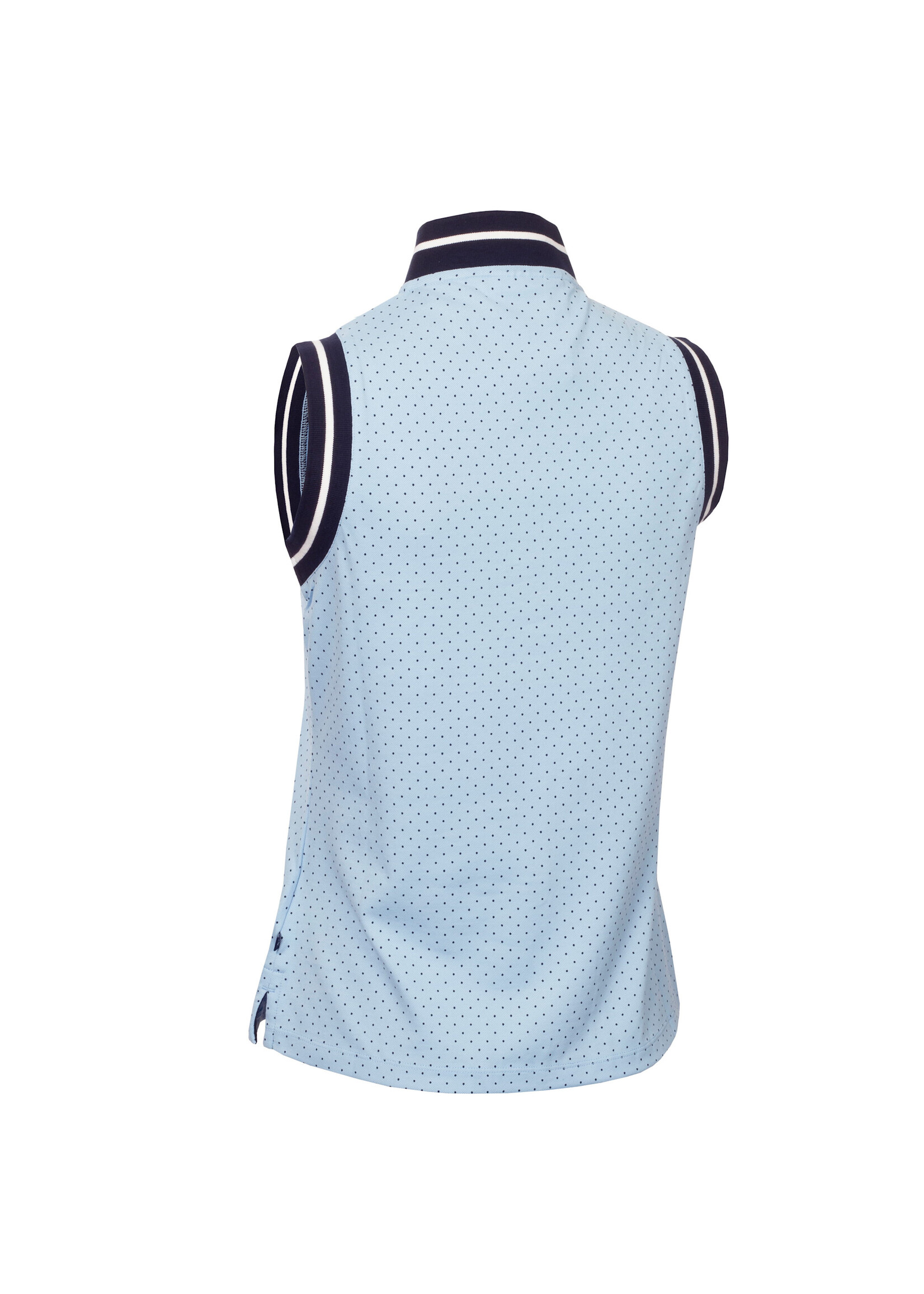 Calvin Klein Calvin Klein Camilla Printed Sleeveless Polo - Blue Bell -