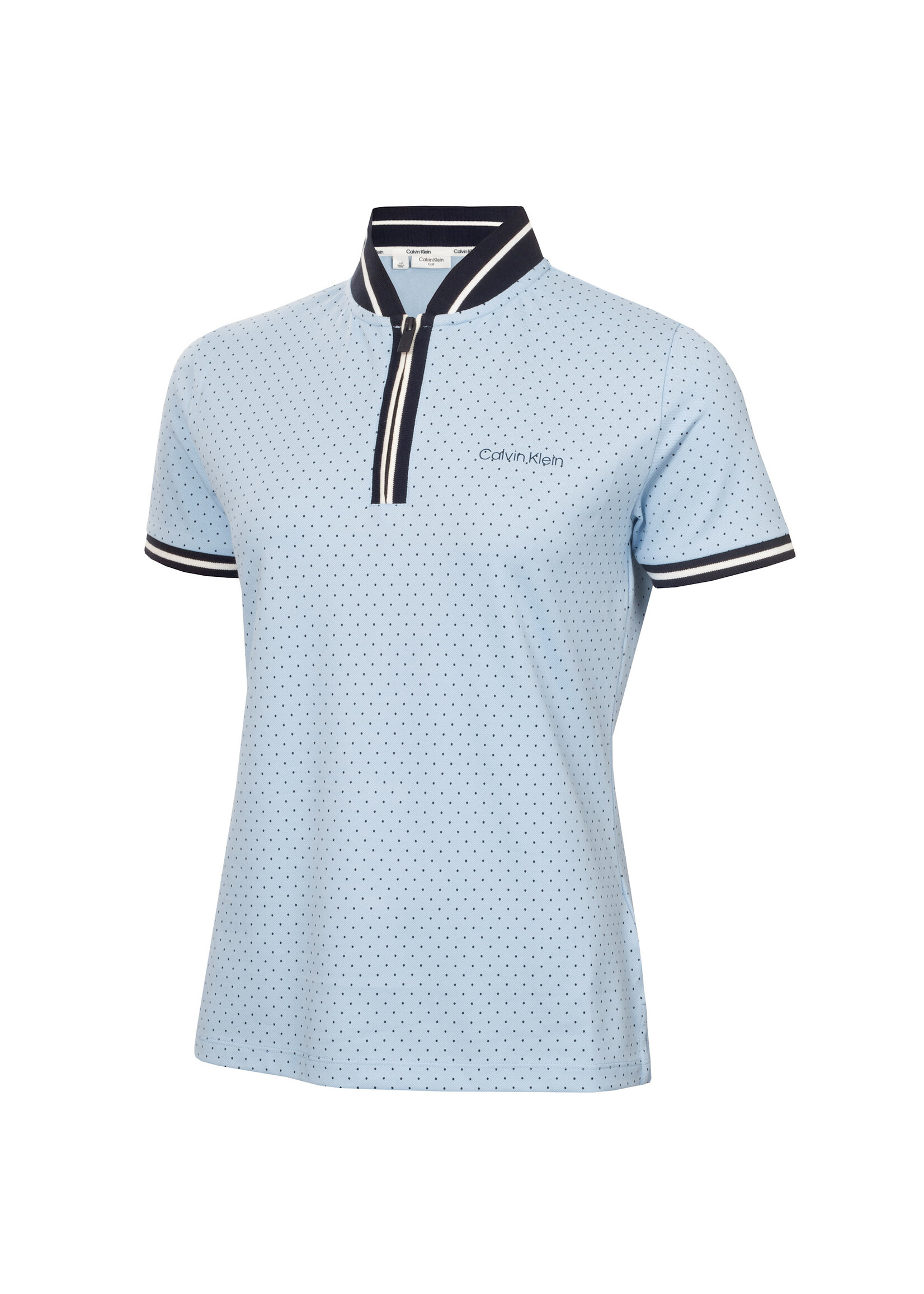 Calvin Klein Calvin Klein Camilla Printed Polo - Blue Bell -