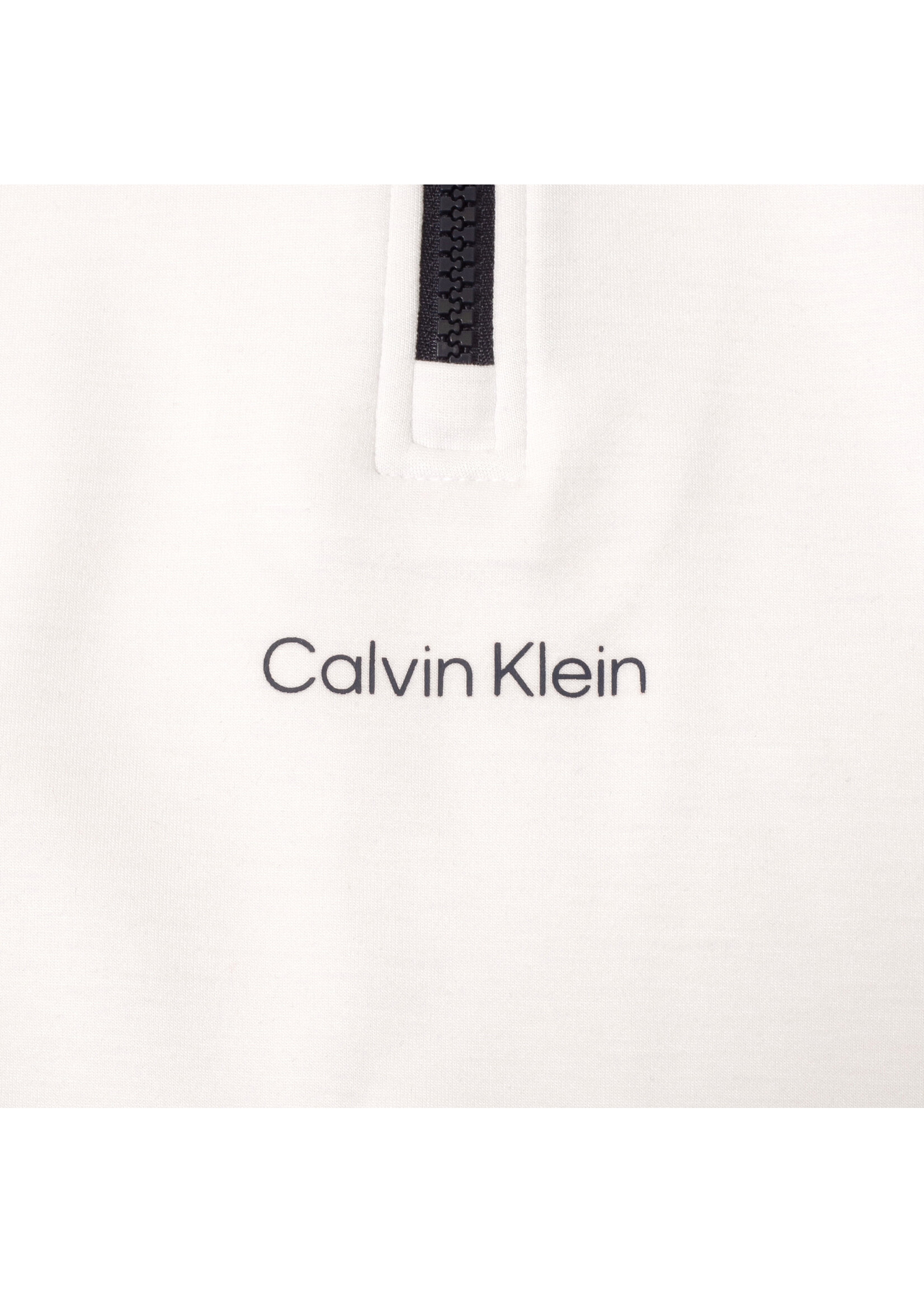 Calvin Klein Calvin Klein Quinta Quarter Zip Top - White -