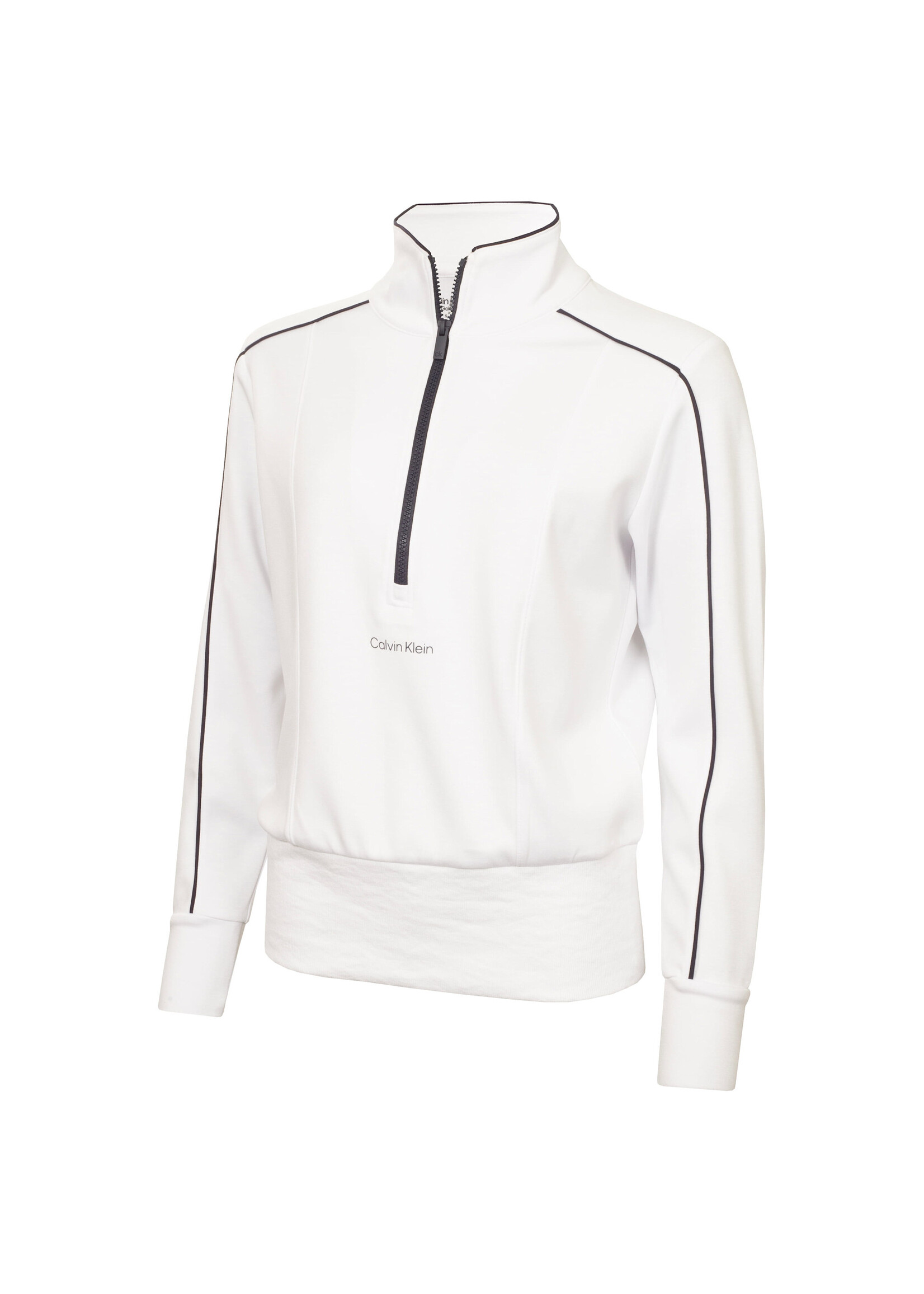 Calvin Klein Calvin Klein Quinta Quarter Zip Top - White -