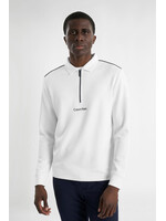 Calvin Klein Calvin Klein Rossmore Collared Half Zip - White -