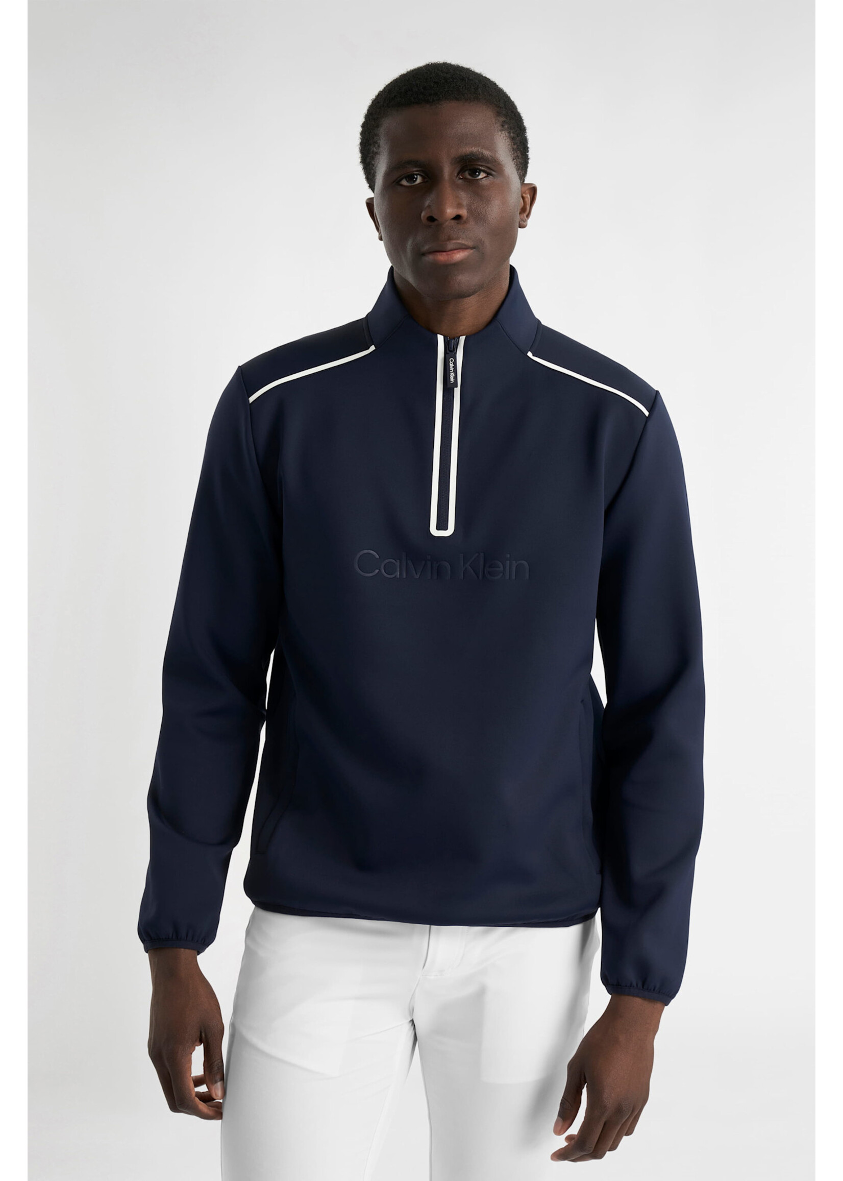 Calvin Klein Calvin Klein Brookhill Technical Half Zip - Navy -