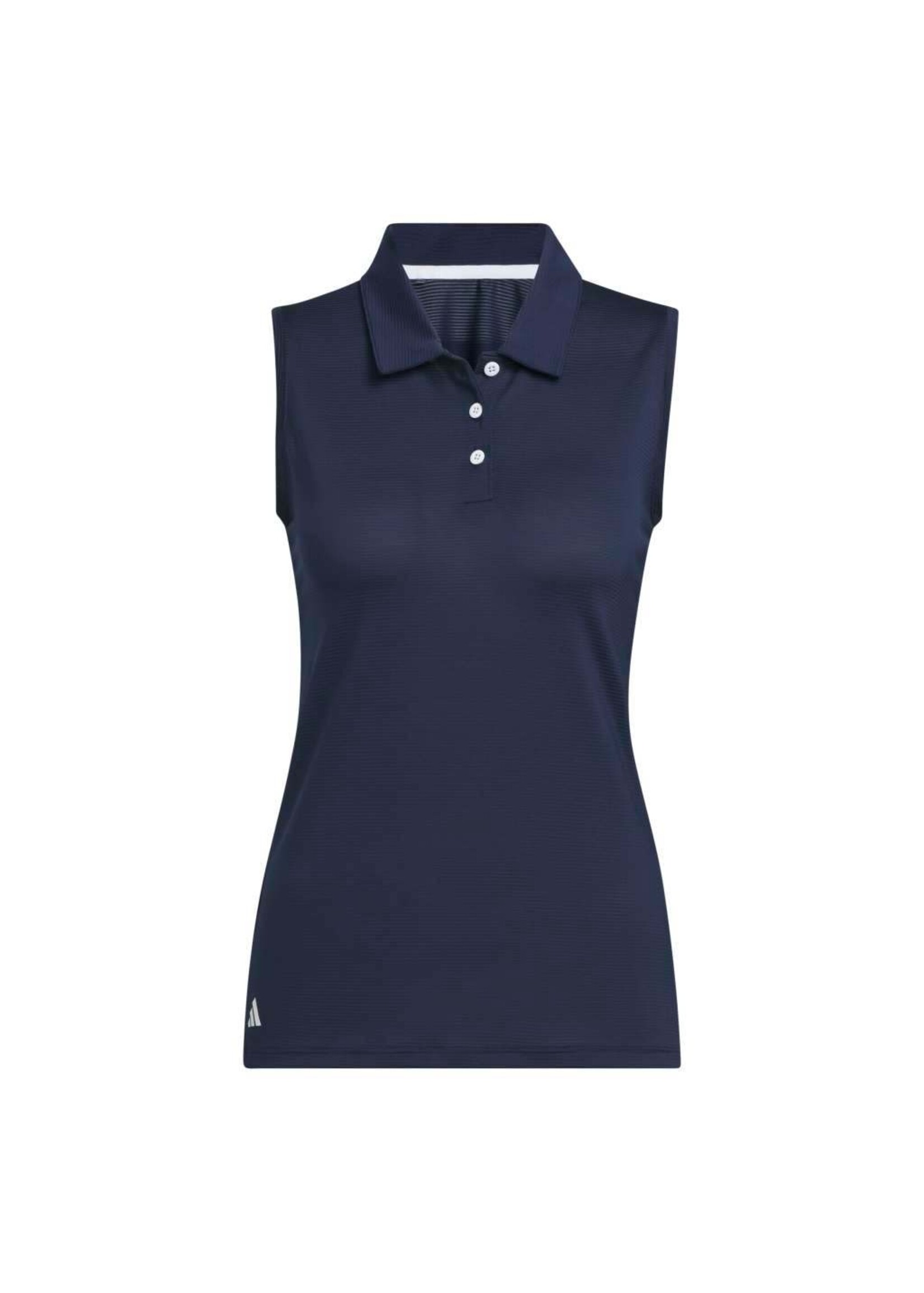 Adidas Adidas Solid Ottoman Sleeveless Polo - Collegiate Navy