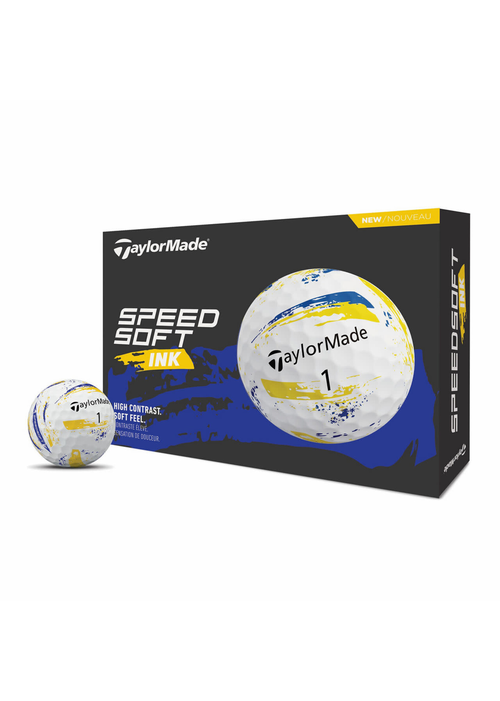 Taylor Made TaylorMade SpeedSoft Ink - Yellow/Blue