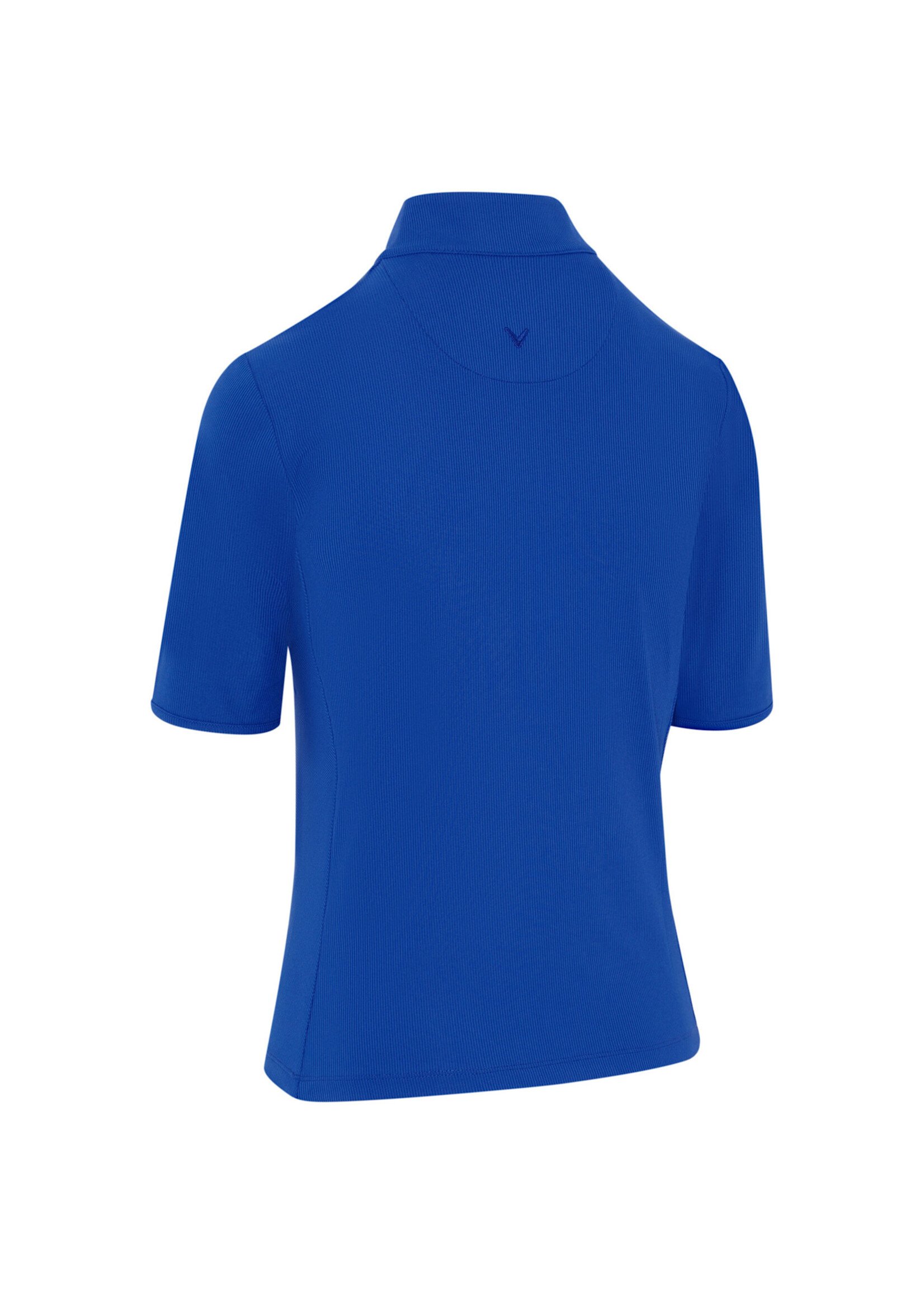 Callaway Callaway - Rip Play 1/4 Zip Mock Polo - Blue Tattoo -