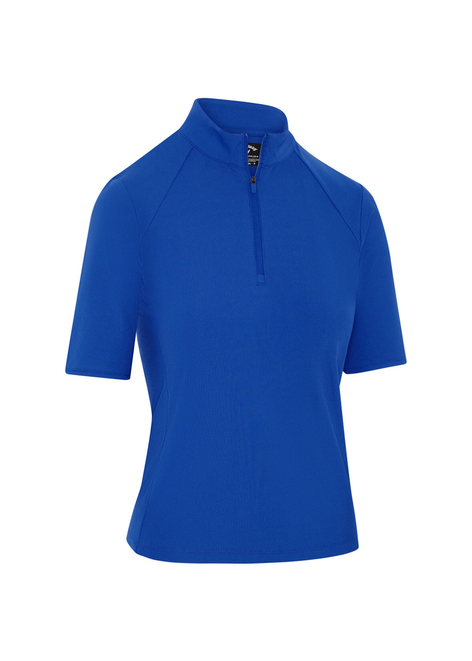 Callaway Callaway - Rip Play 1/4 Zip Mock Polo - Blue Tattoo -