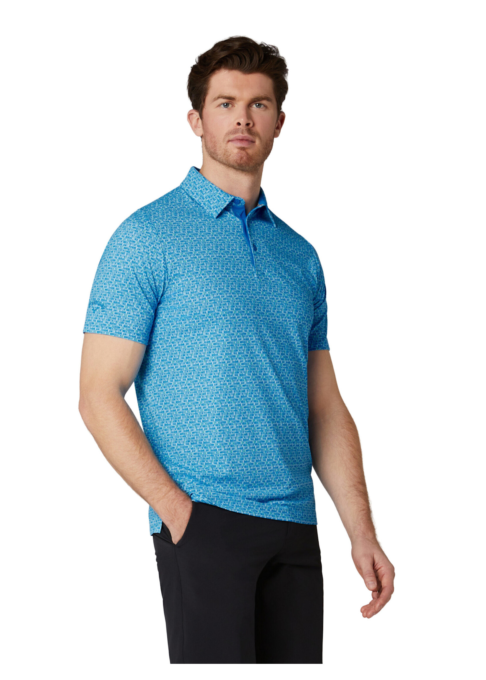 Callaway Callaway - Tile Gingham Polo -