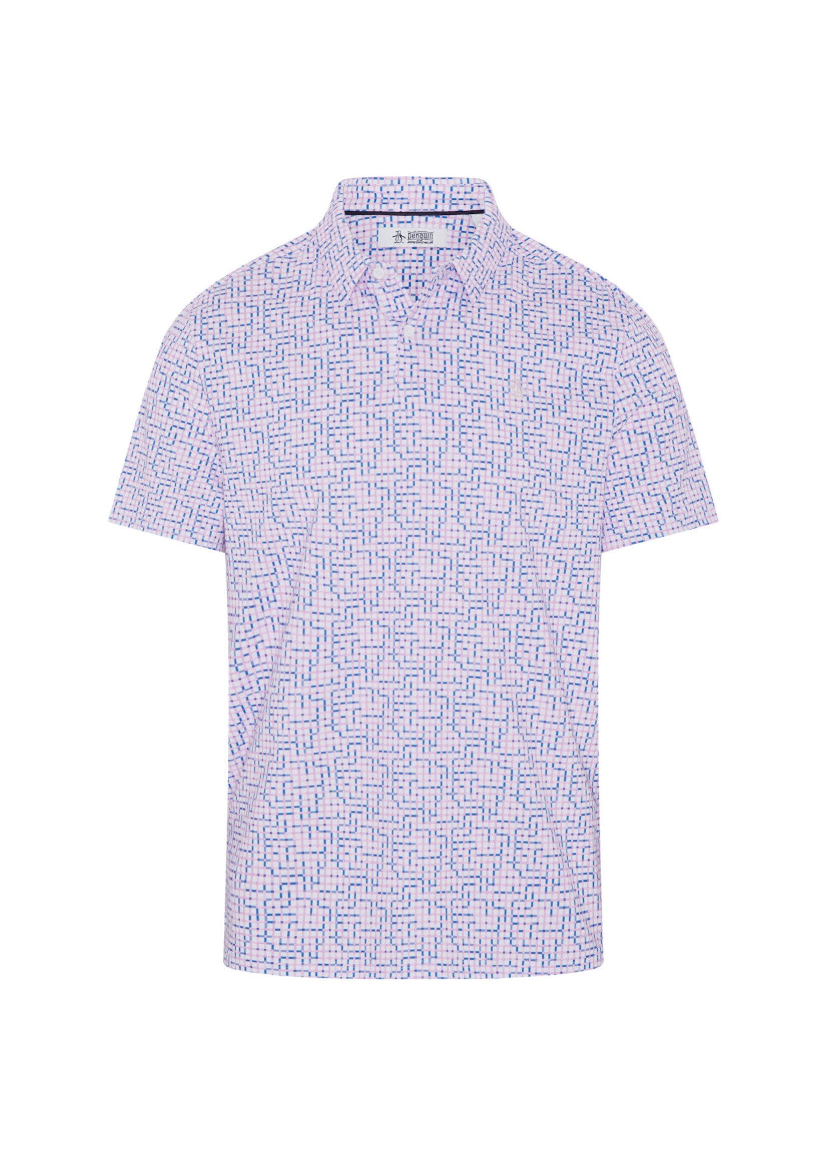 Callaway Original Penguin - Colour Theory Gingham Polo - Pirouette -