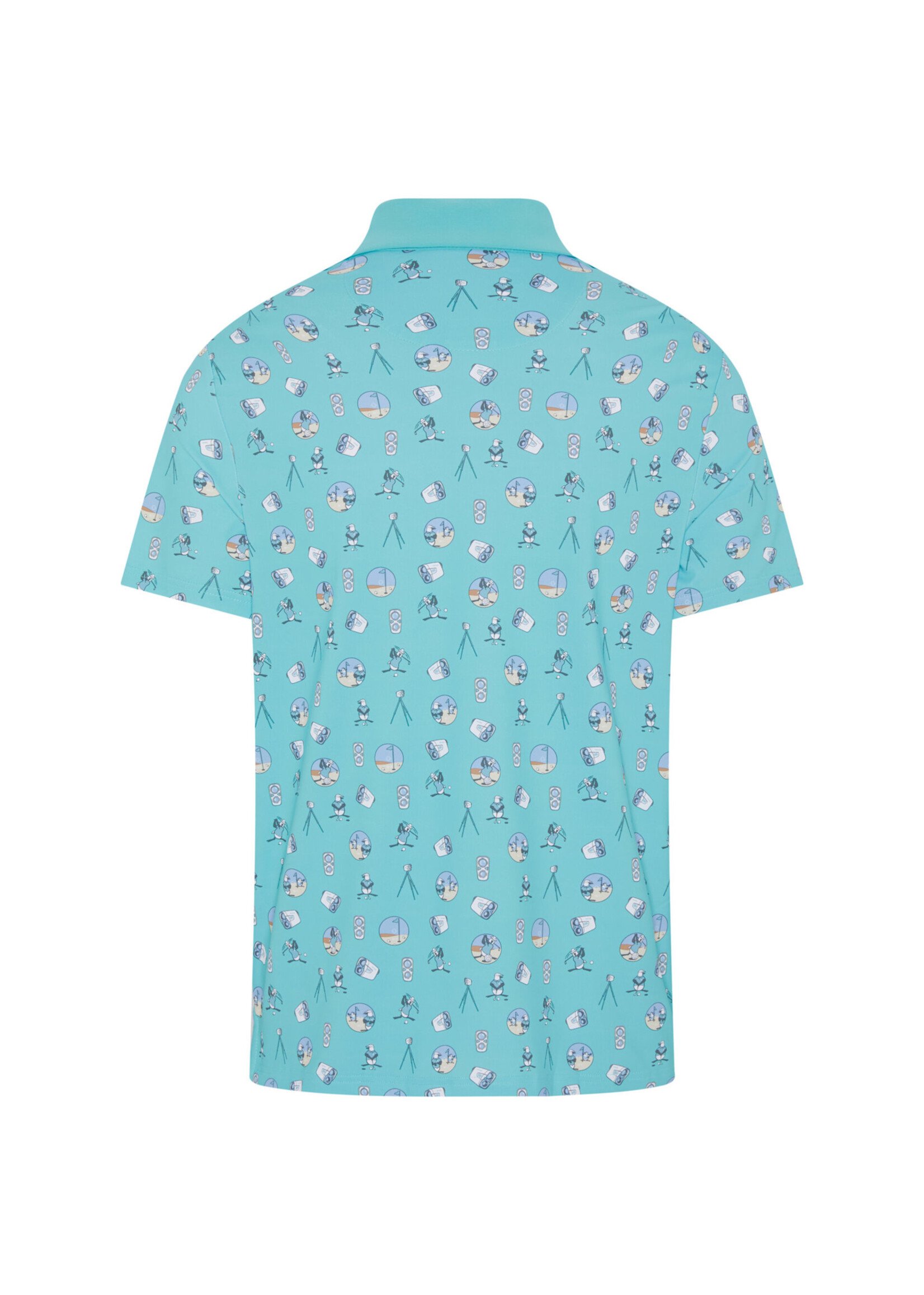 Callaway Original Penguin - Pete's Range Finder Novelty Polo -
