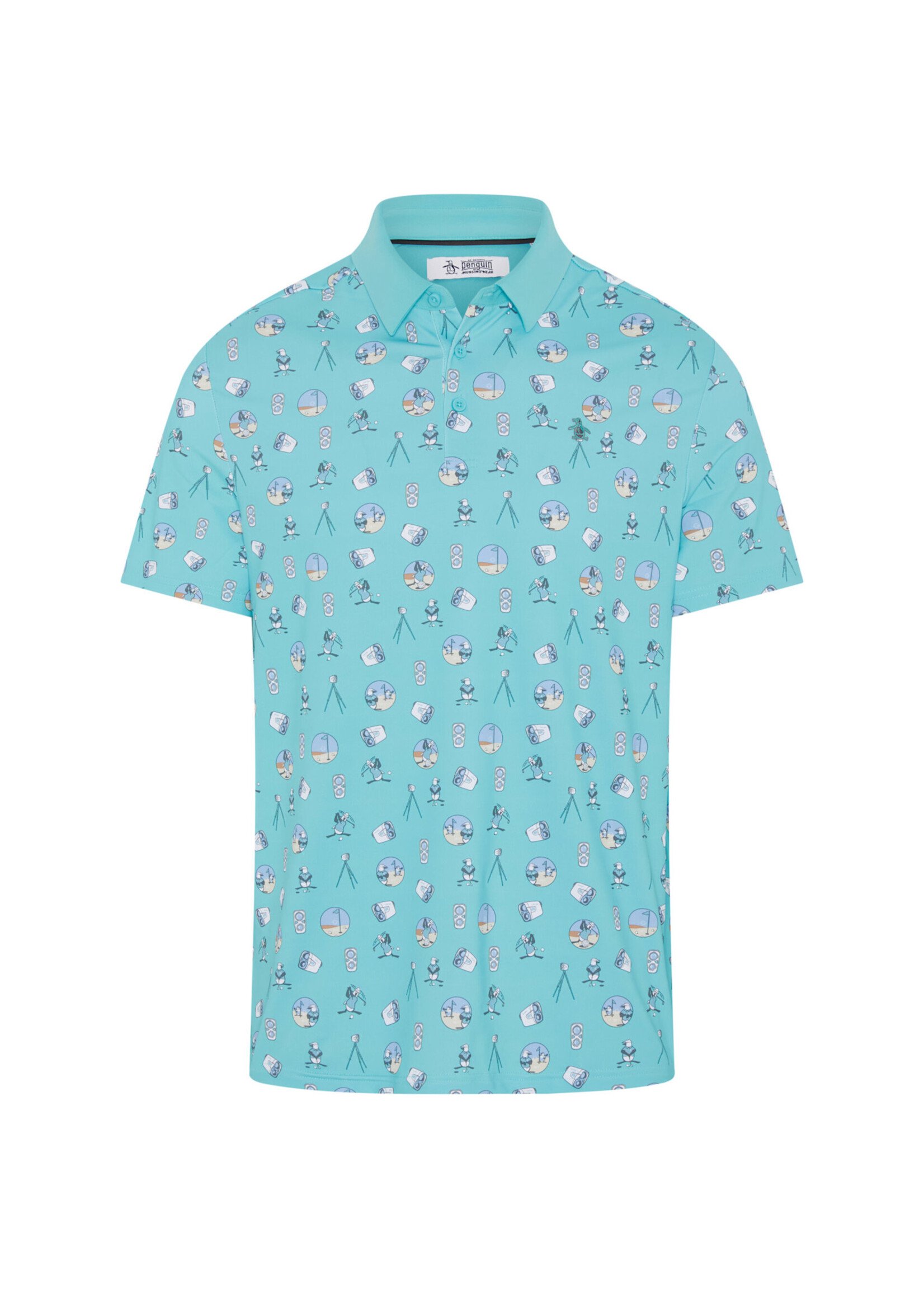 Callaway Original Penguin - Pete's Range Finder Novelty Polo -
