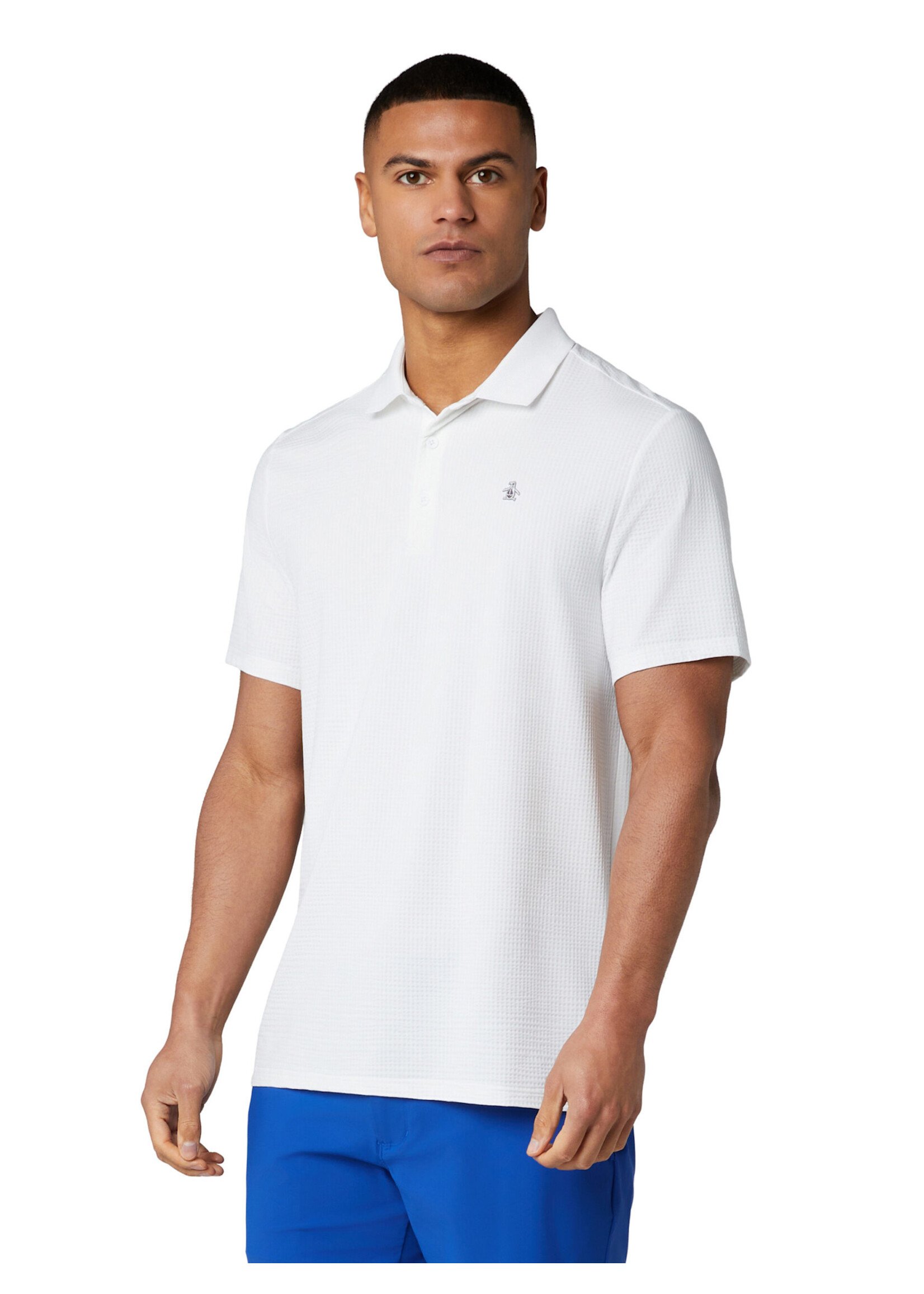 Callaway Original Penguin - The Seersucker Driver's Polo - Bright White -