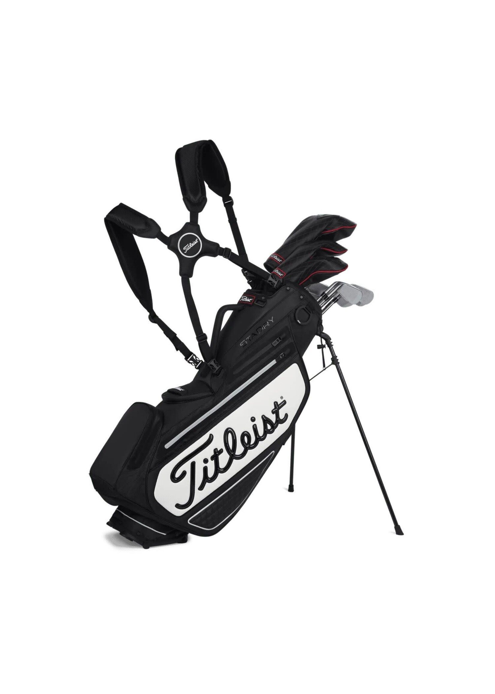 Titleist Titleist Premium StaDry Standbag - Black/White
