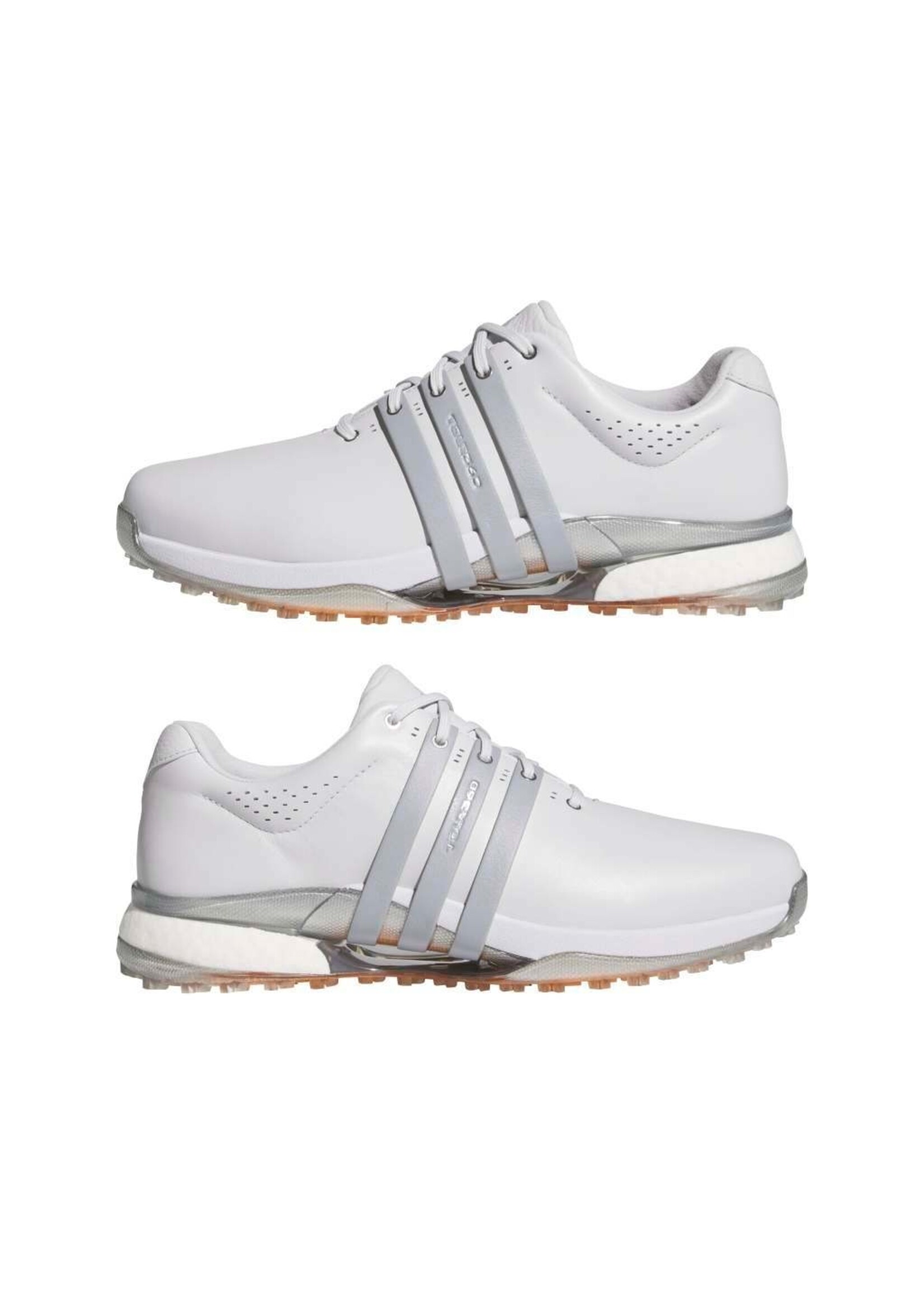 Adidas Adidas Tour360 Spikeless - Grey/Halo Silver/Lucid Orange