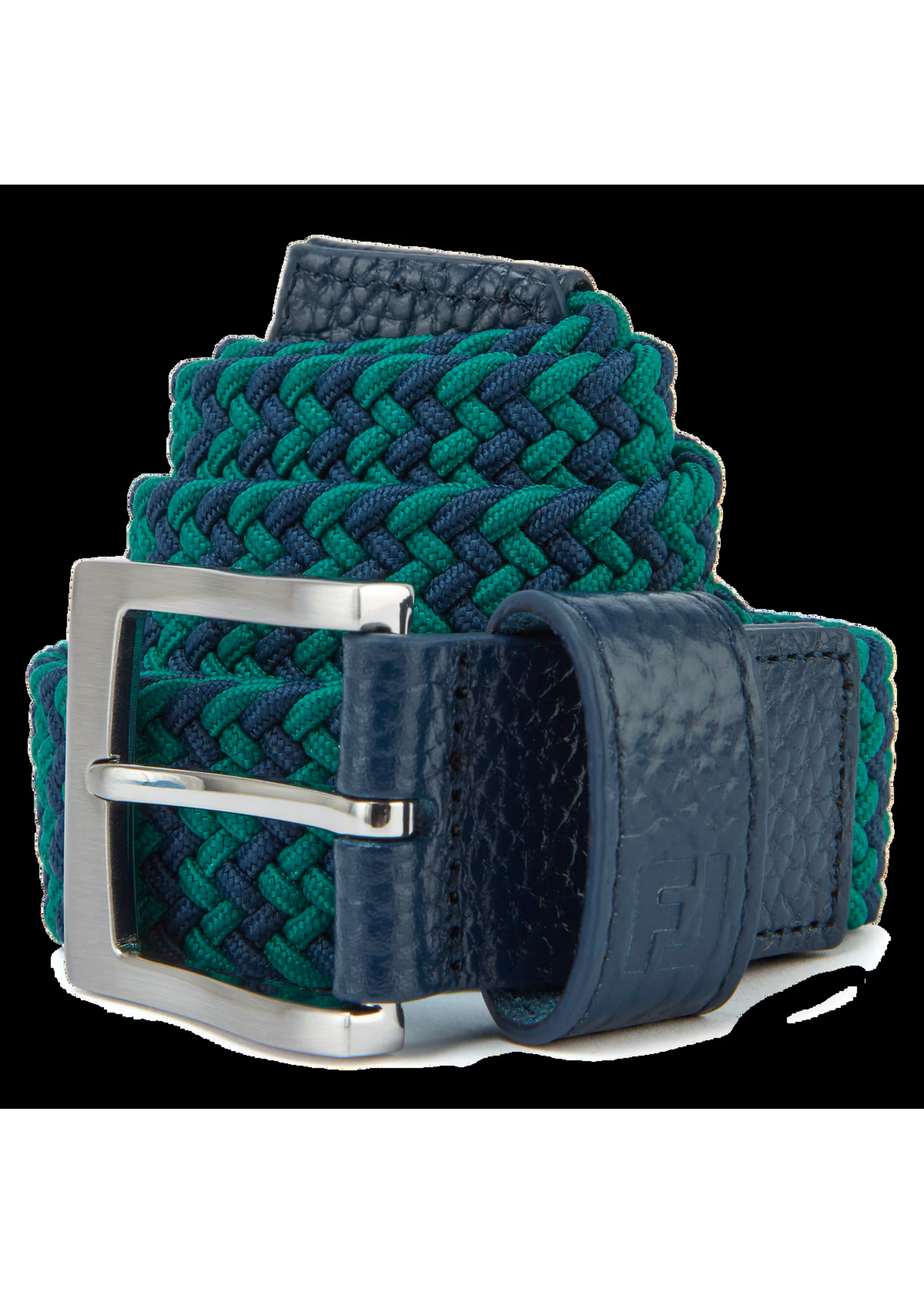 Footjoy FootJoy Braided Belt - Navy/Green - LONG
