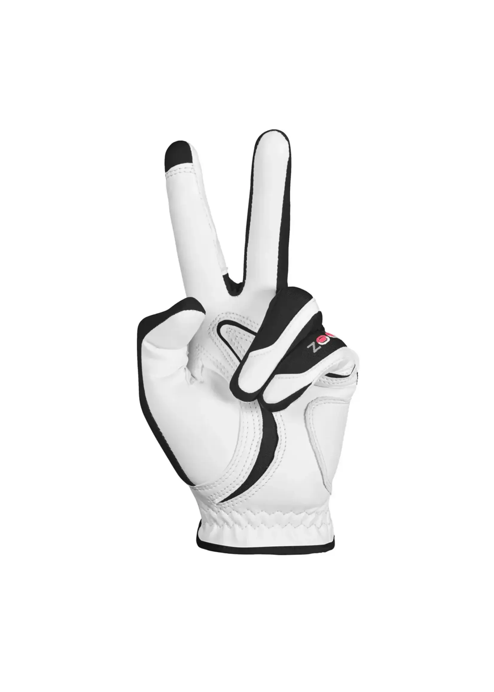 Zoom Zoom Hybrid Glove - White/Black - MLH