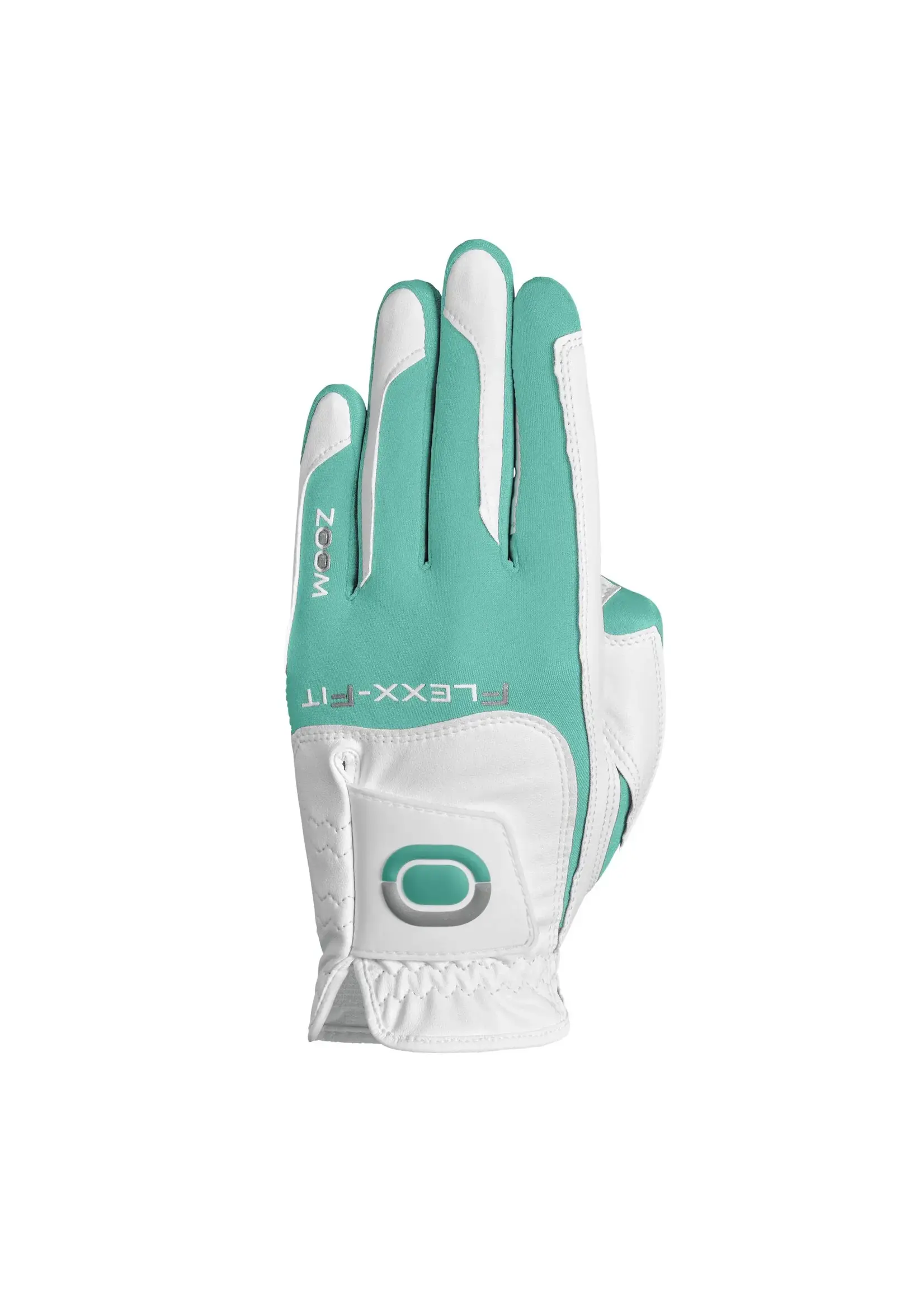 Zoom Zoom Hybrid Glove - White/Mint - LLH